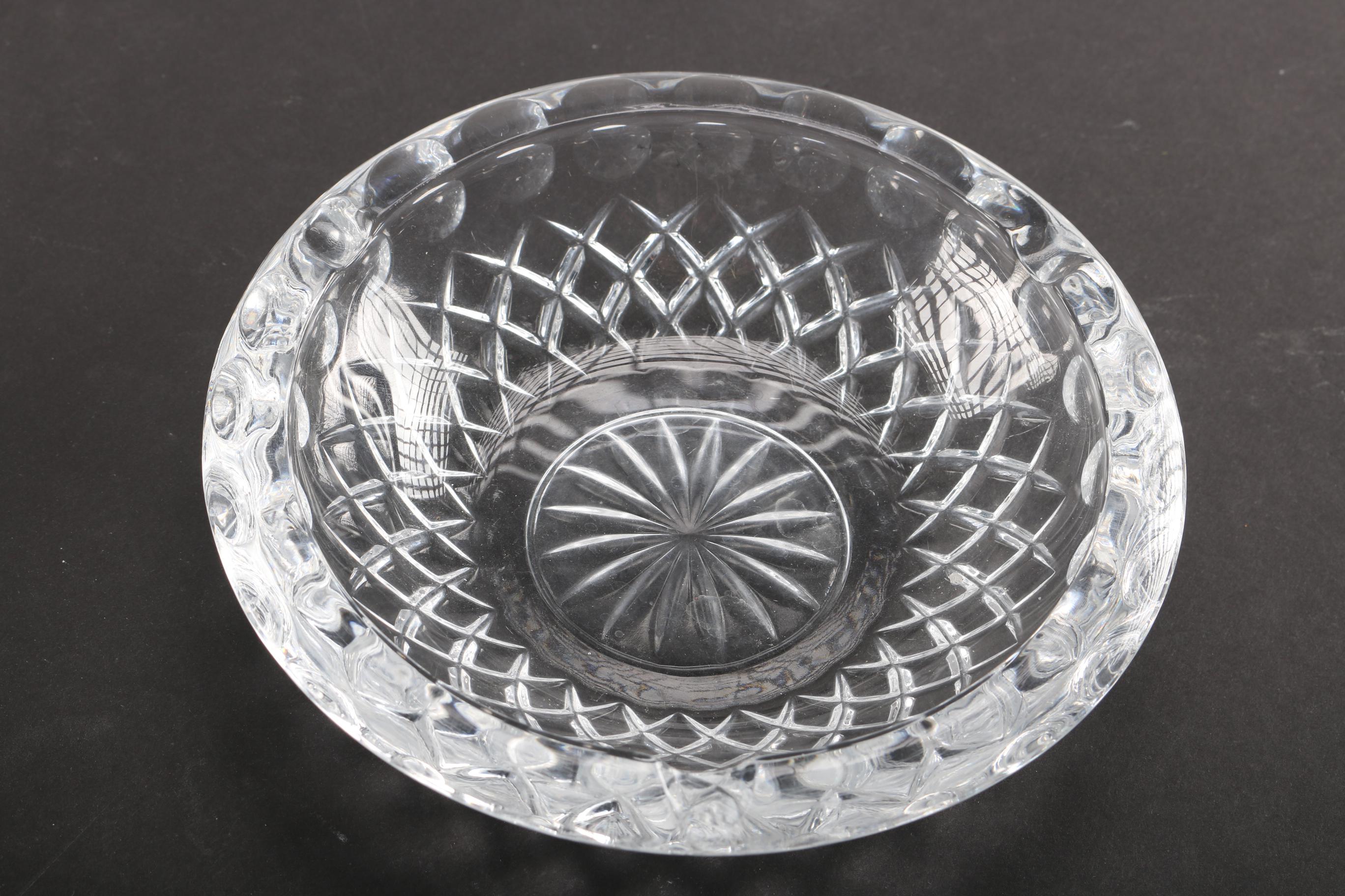 Selection of Crystal Dishes
