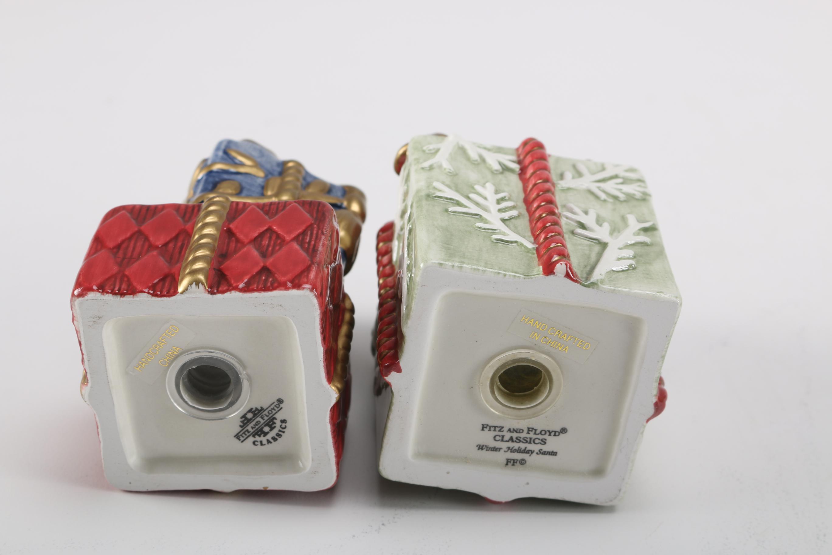 Novelty Pottery Salt And Pepper Shakers