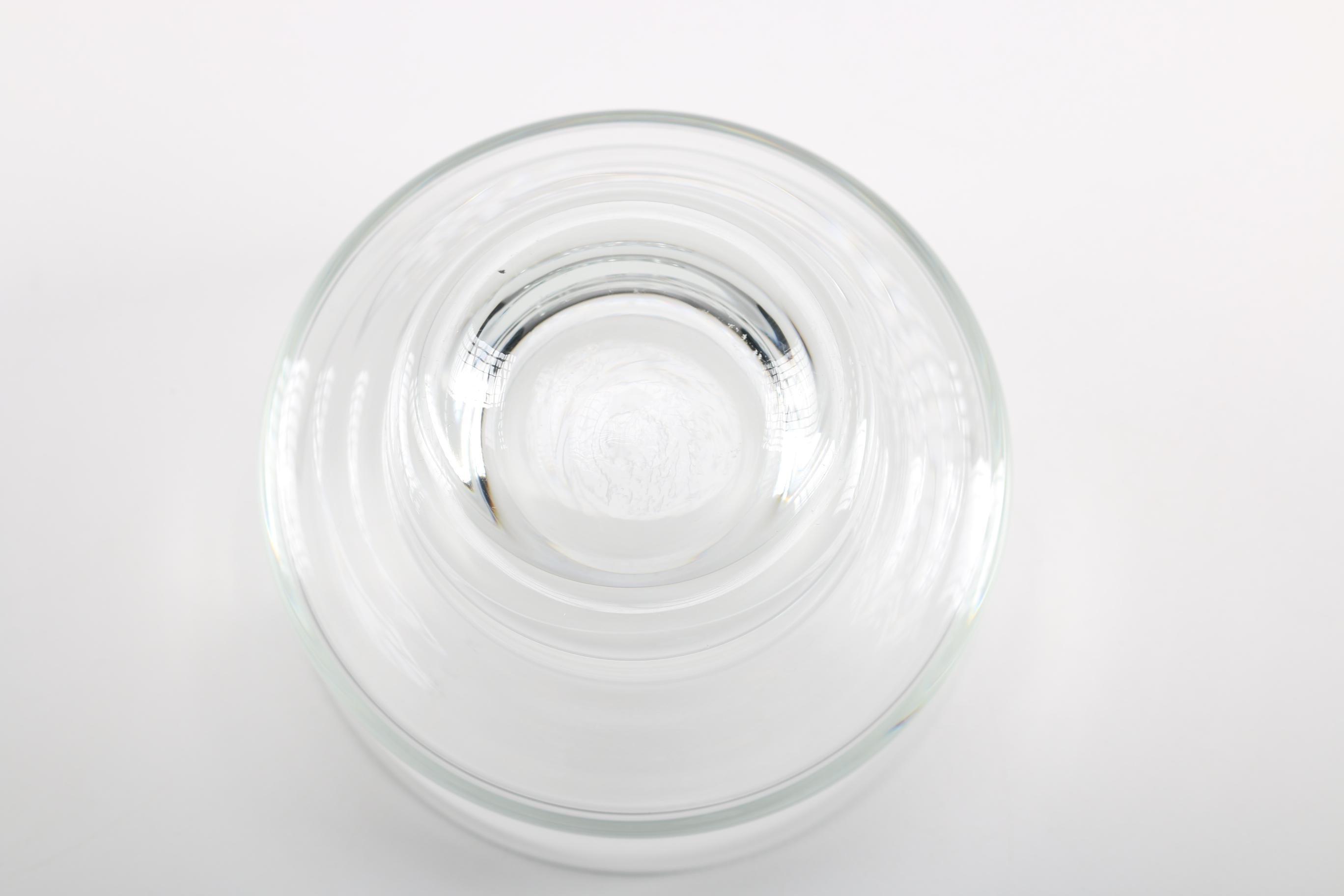 Clear Glass Bowls and Dessert Plates