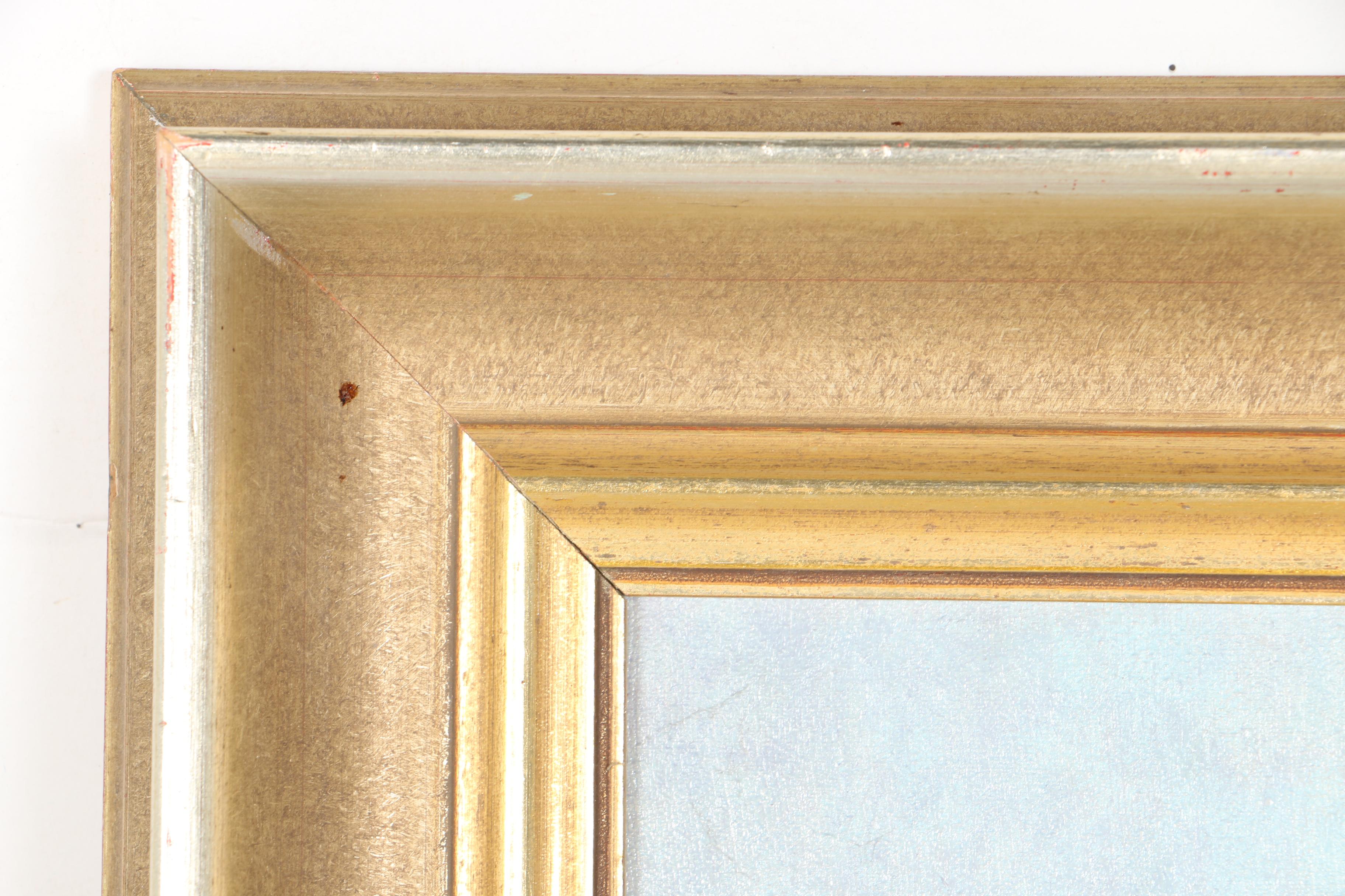 A.J. Steiner Oil on Paper American West Horses