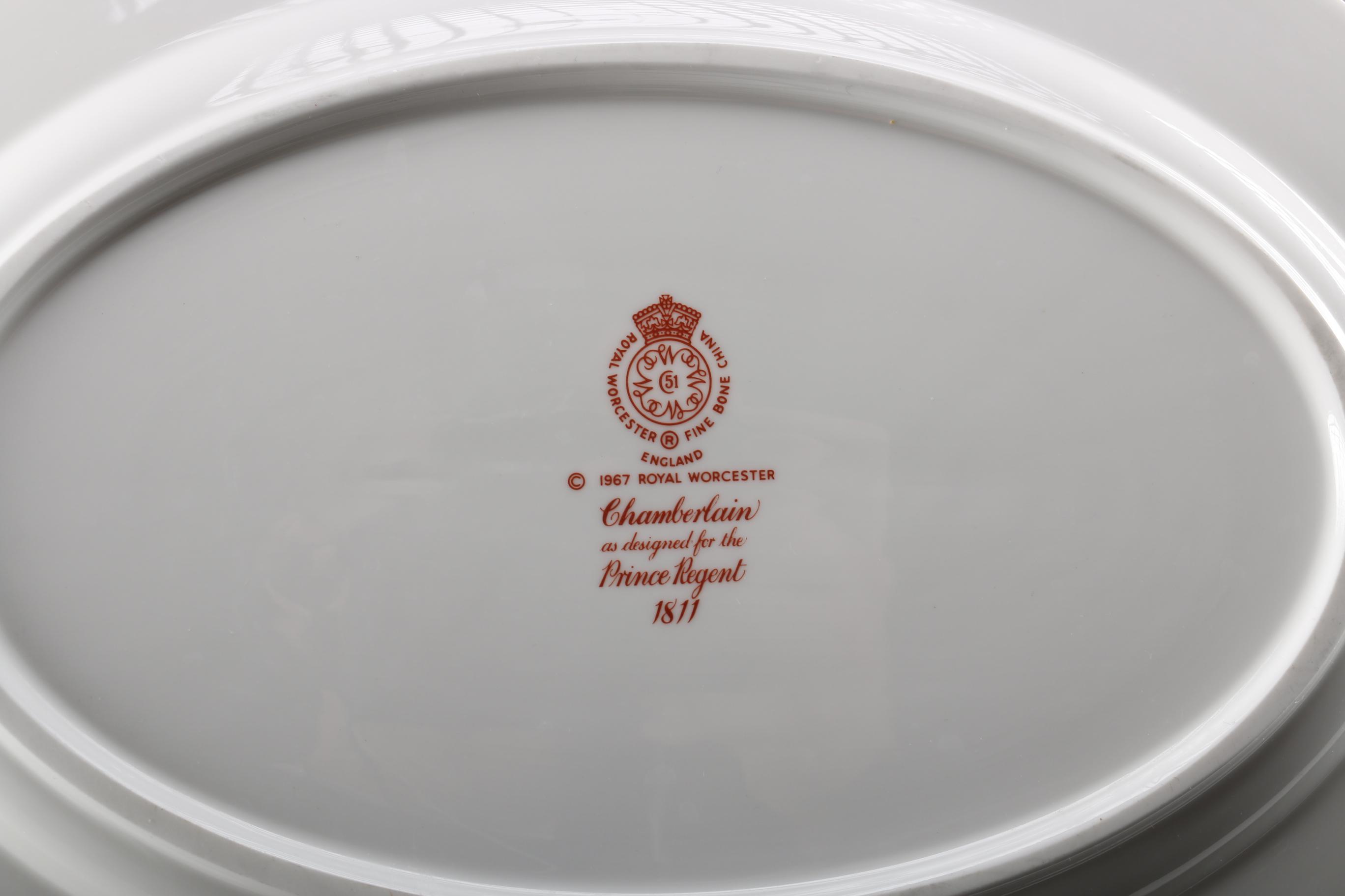Royal Worcester "Chamberlain" Dishes