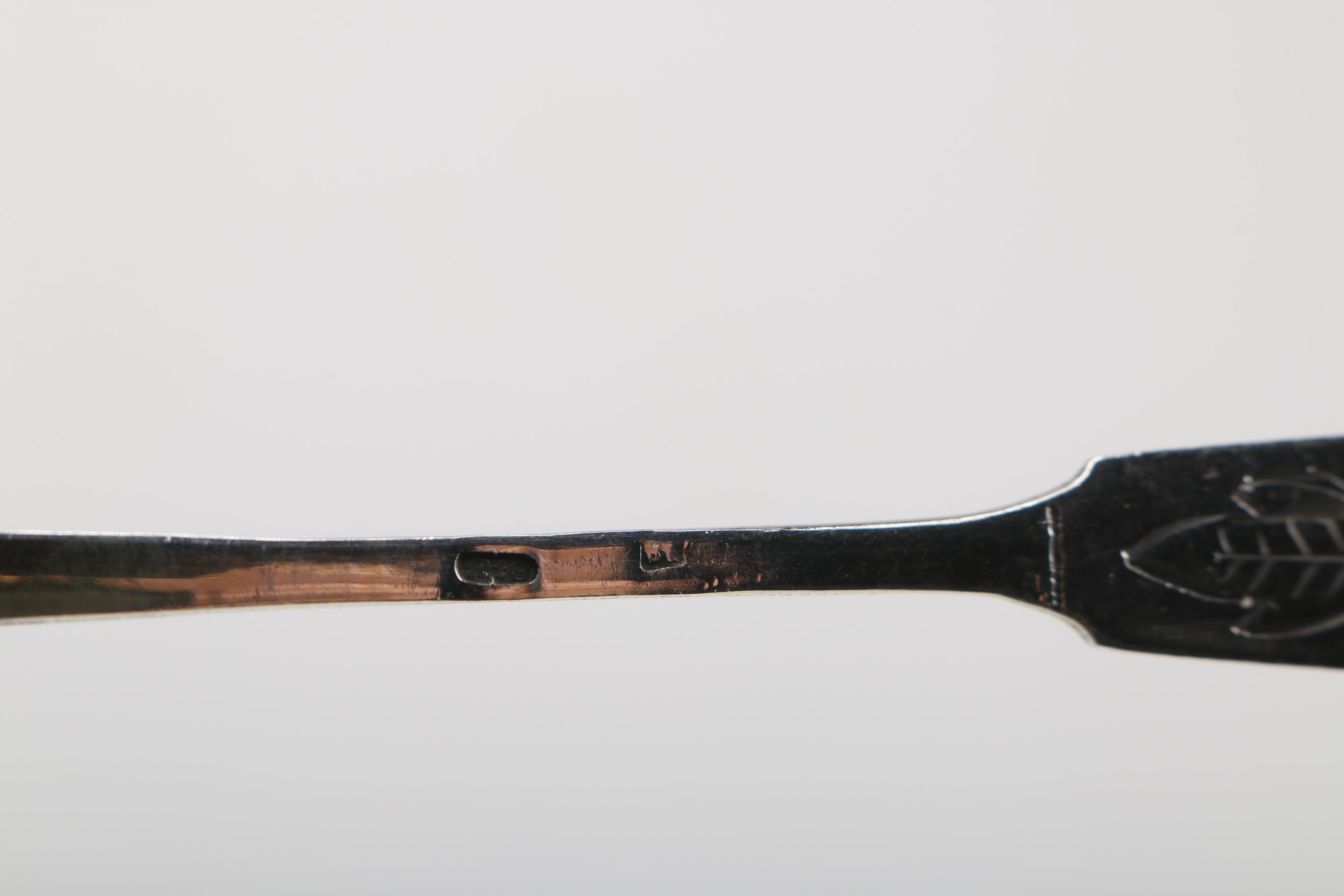 Russian 875 Silver Spoons