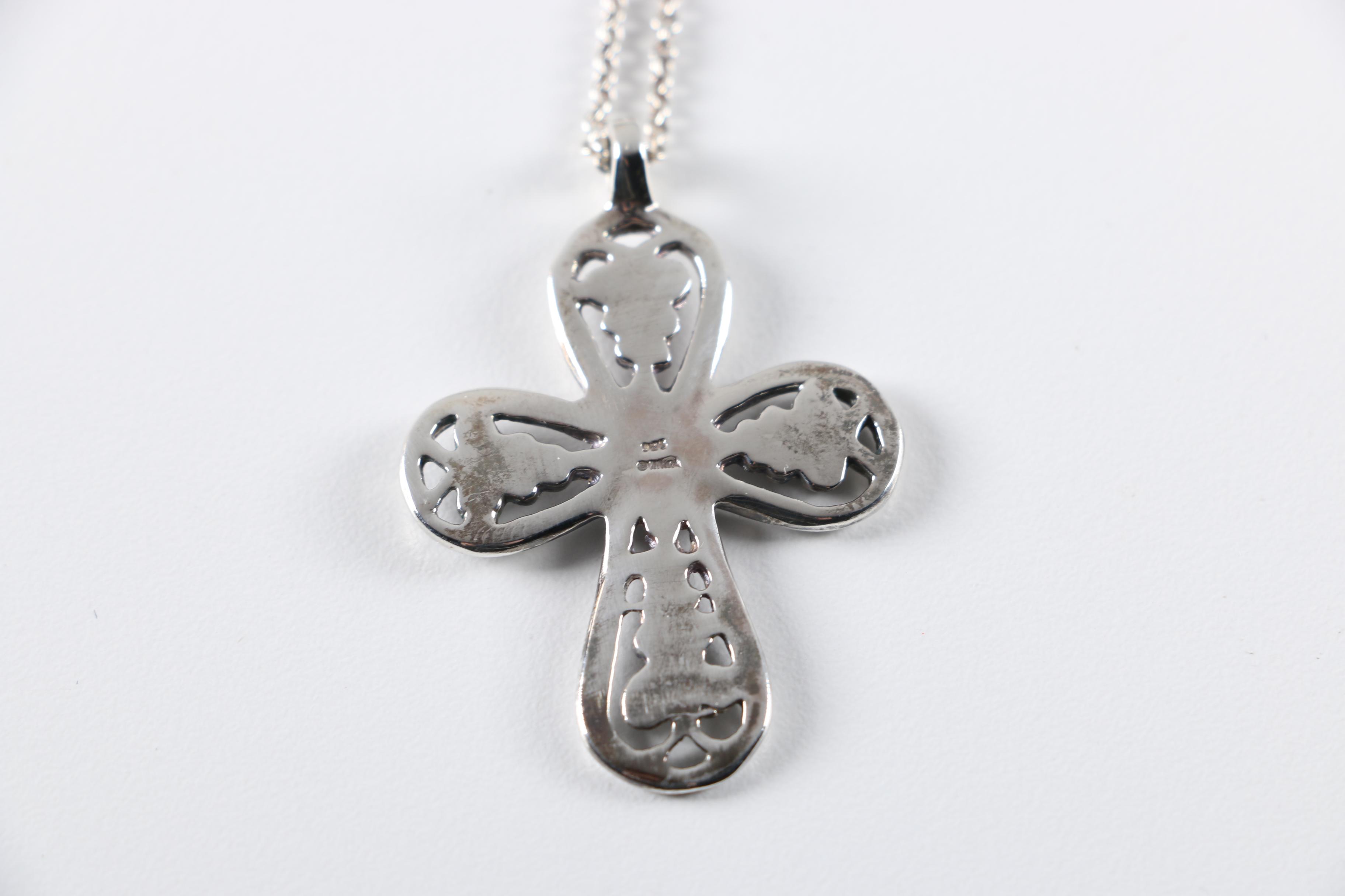 Metropolitan Museum of Art Sterling Silver Cross Necklaces