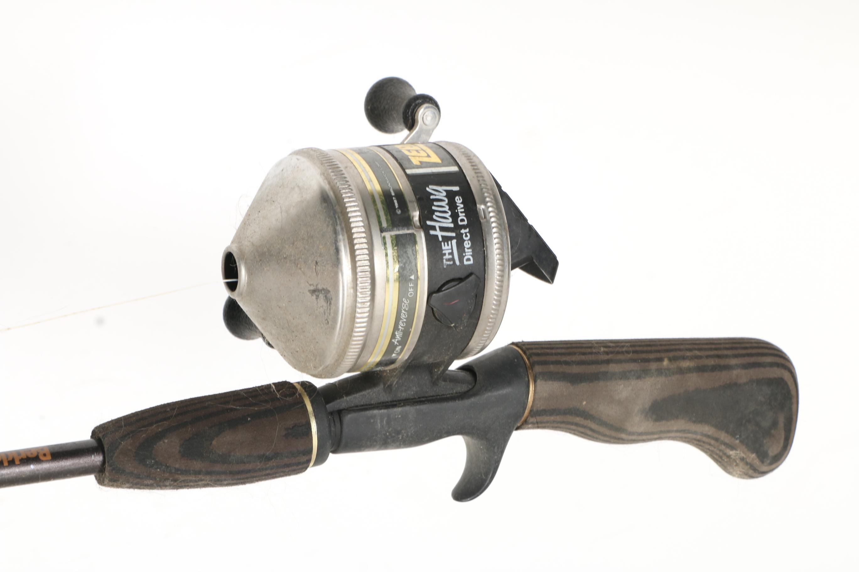 Assortment of Fishing Rods and Reels