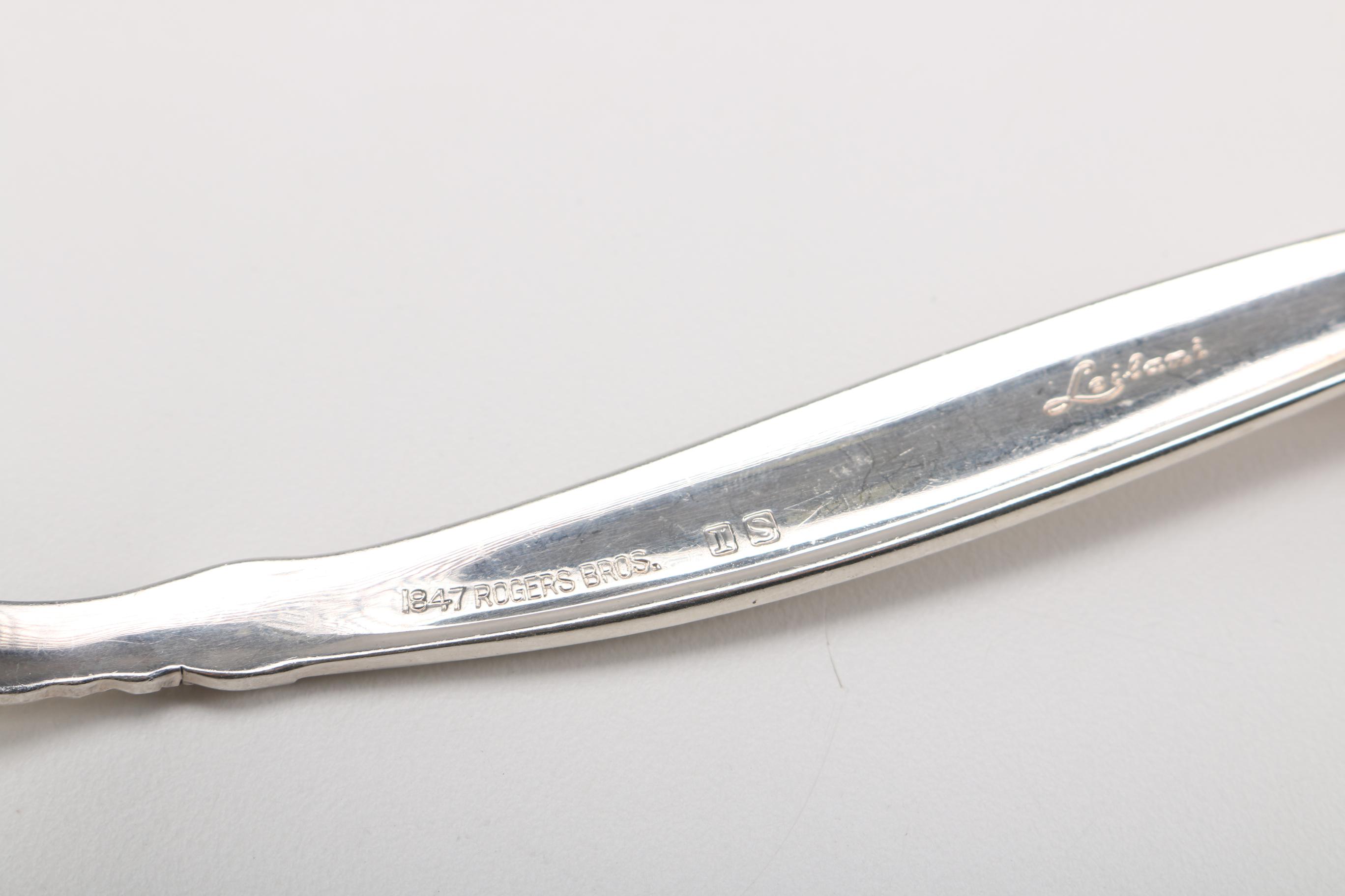 Rogers Brothers "Springtime" and "Leilani" Silver Plated Serving Utensils