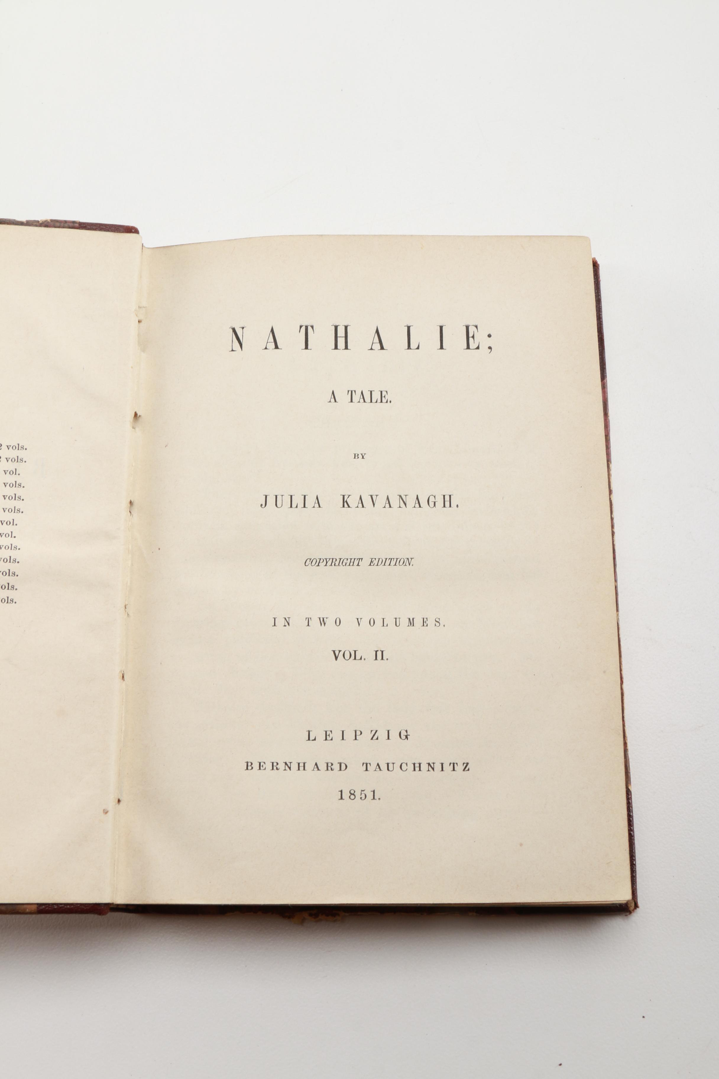 "Collection of British Authors" Tauchnitz Edition