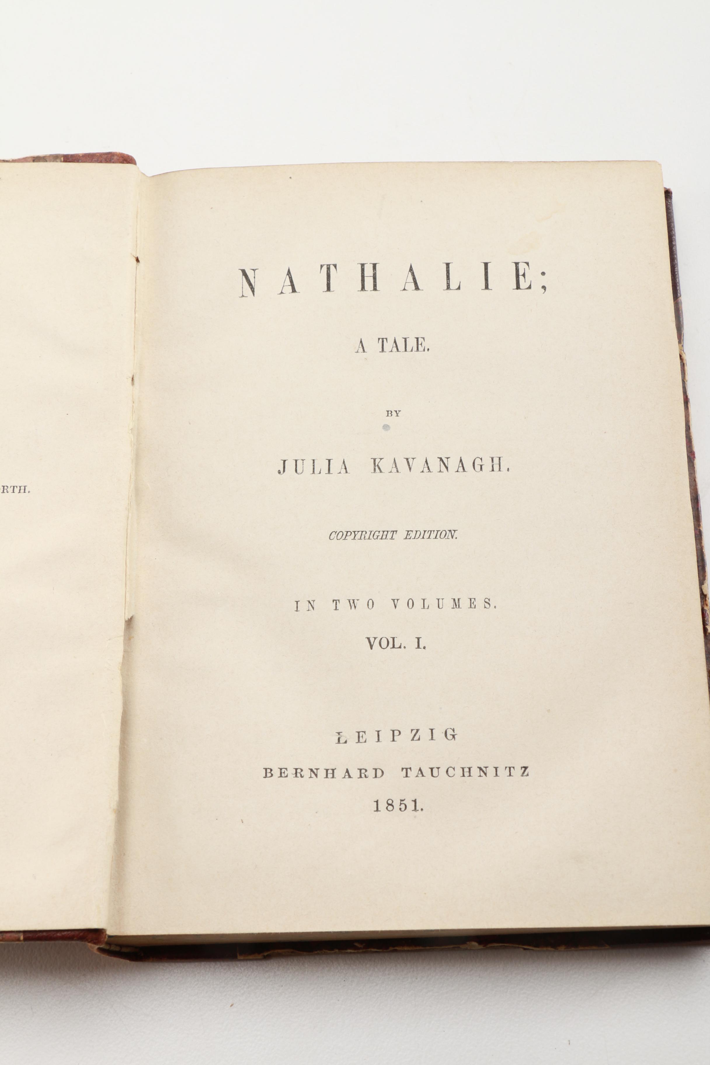 "Collection of British Authors" Tauchnitz Edition