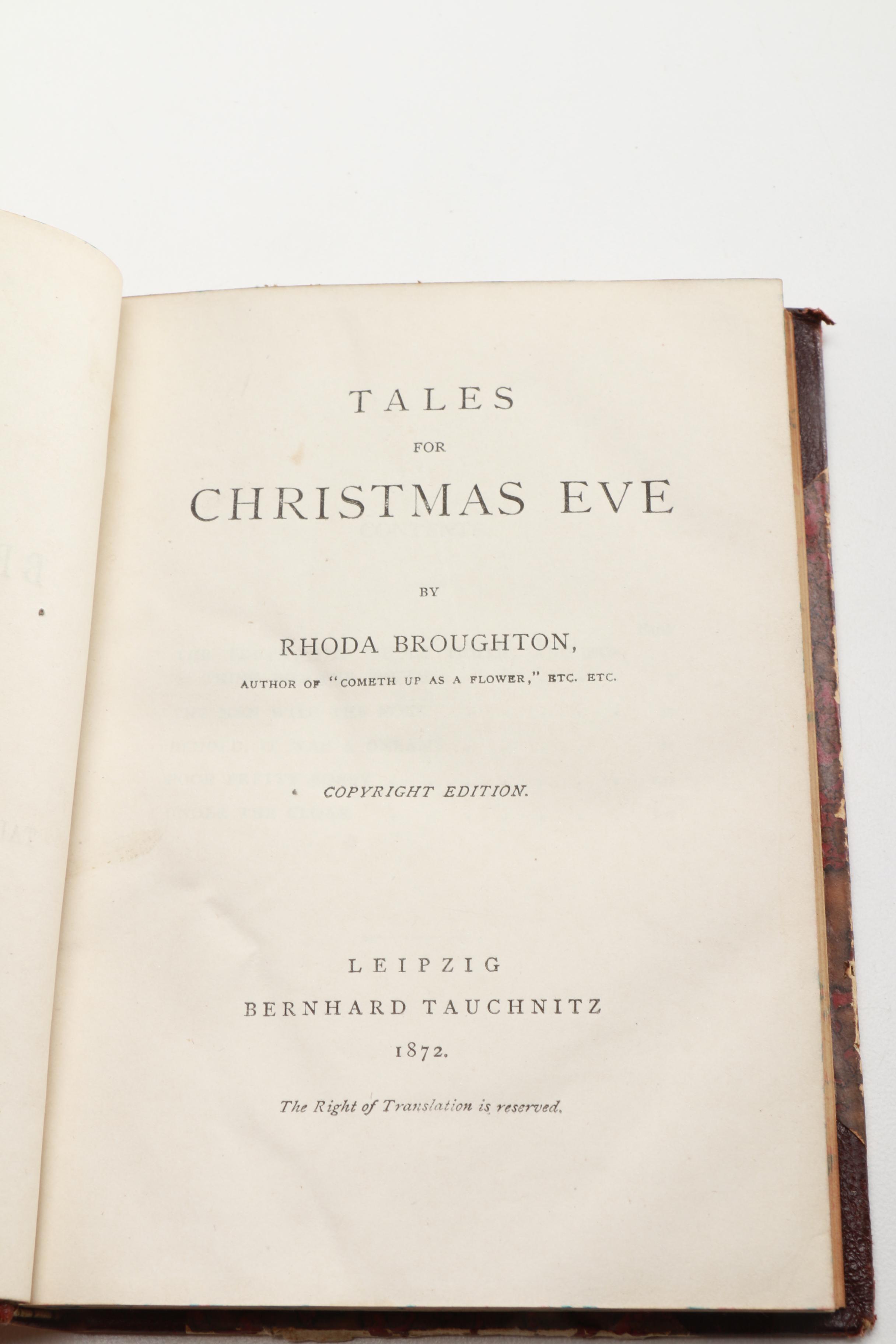 "Collection of British Authors" Tauchnitz Edition