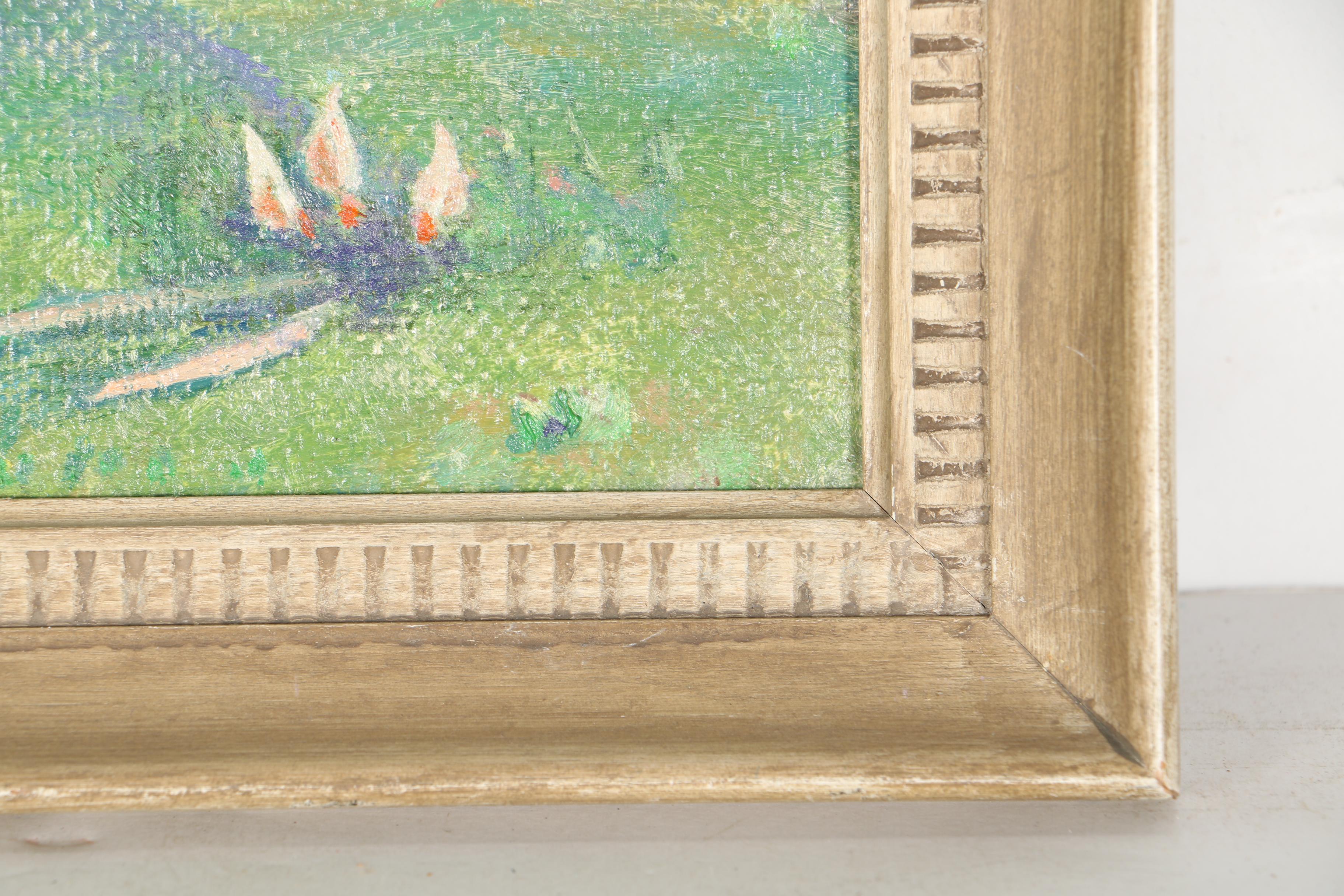 A.J Steiner Oil Paintings of Farm Landscapes