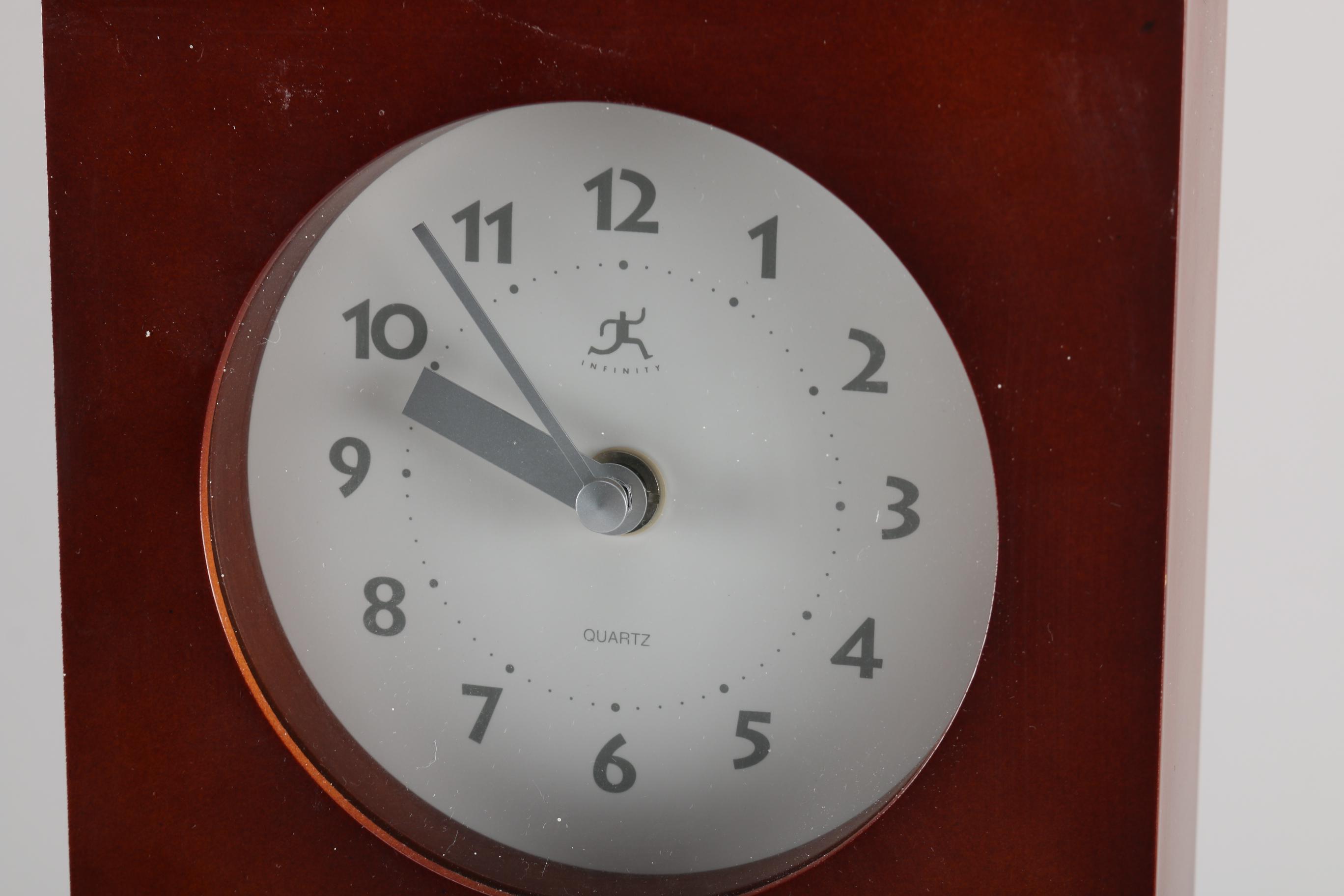 Infinity Wooden Wall Clock