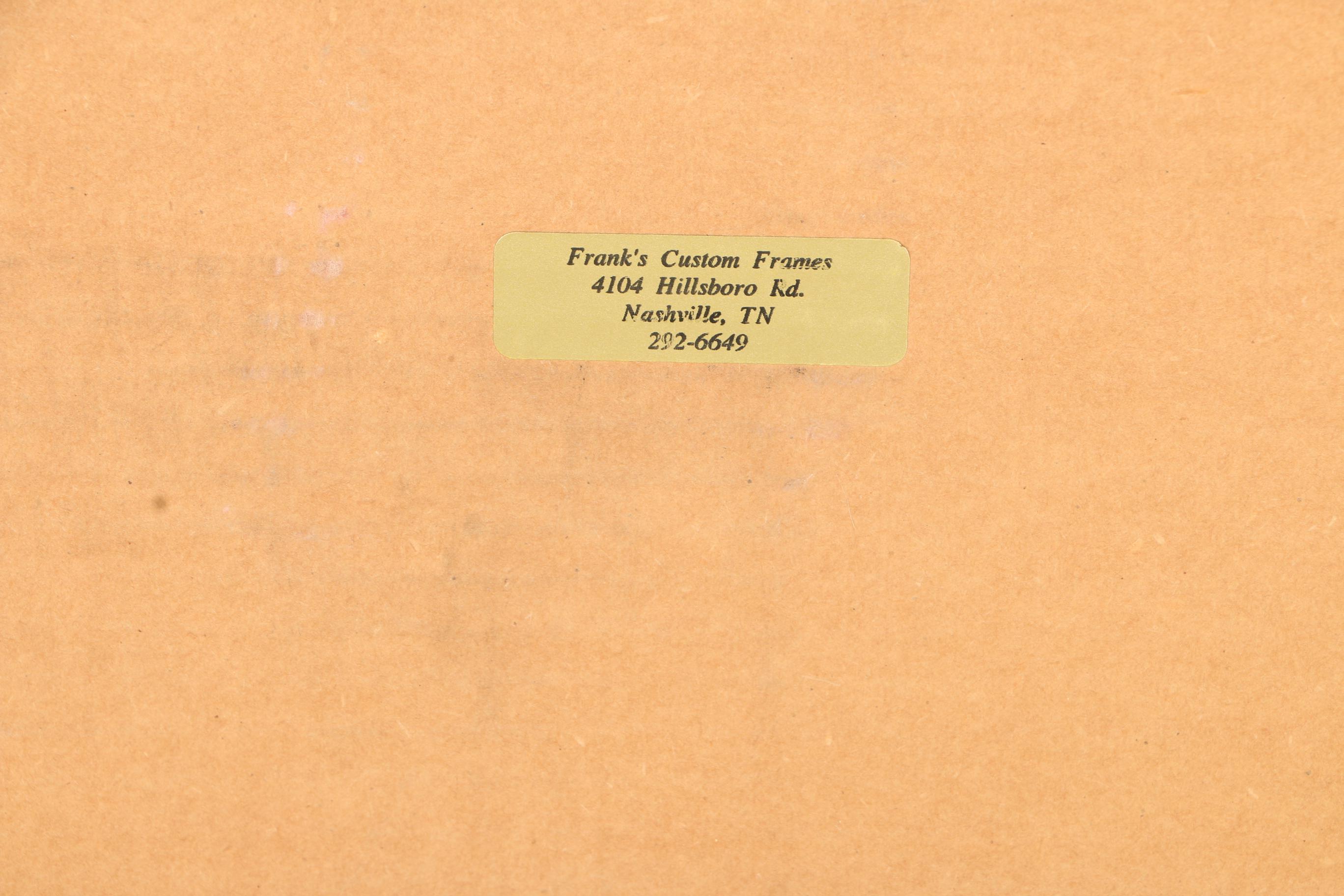 Framed Tennessee Titans 1999 Super Bowl Memorabilia