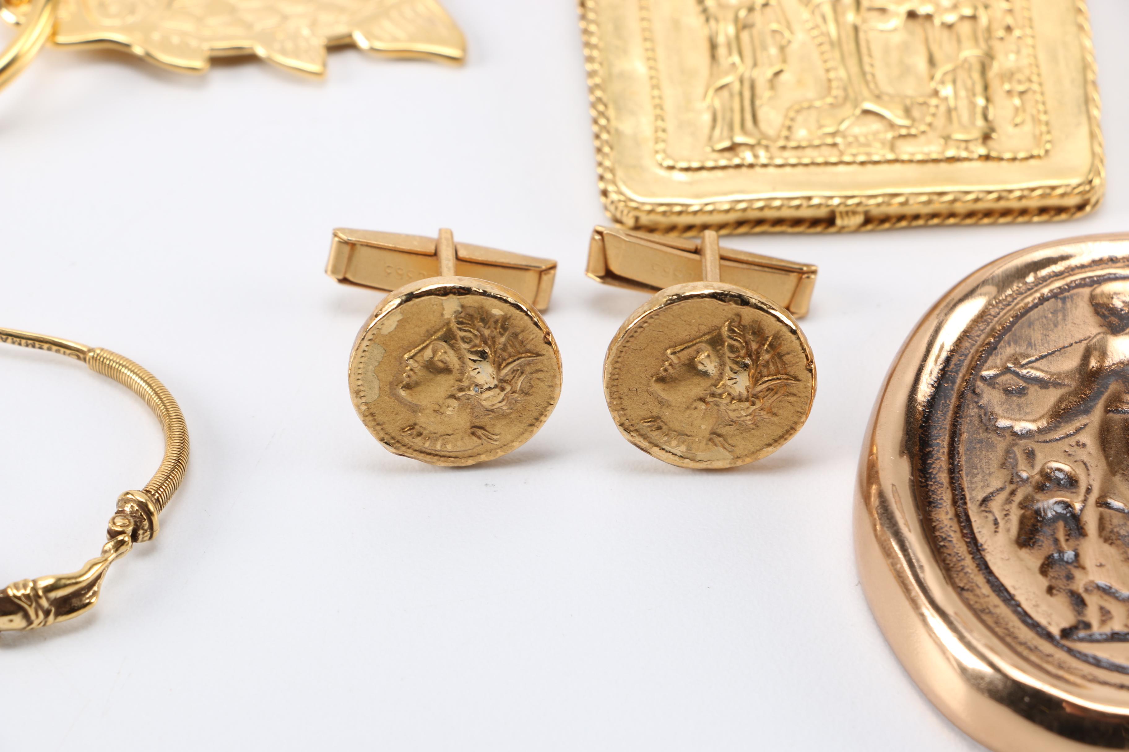 Metropolitan Museum of Art Gold Tone Jewelry and More