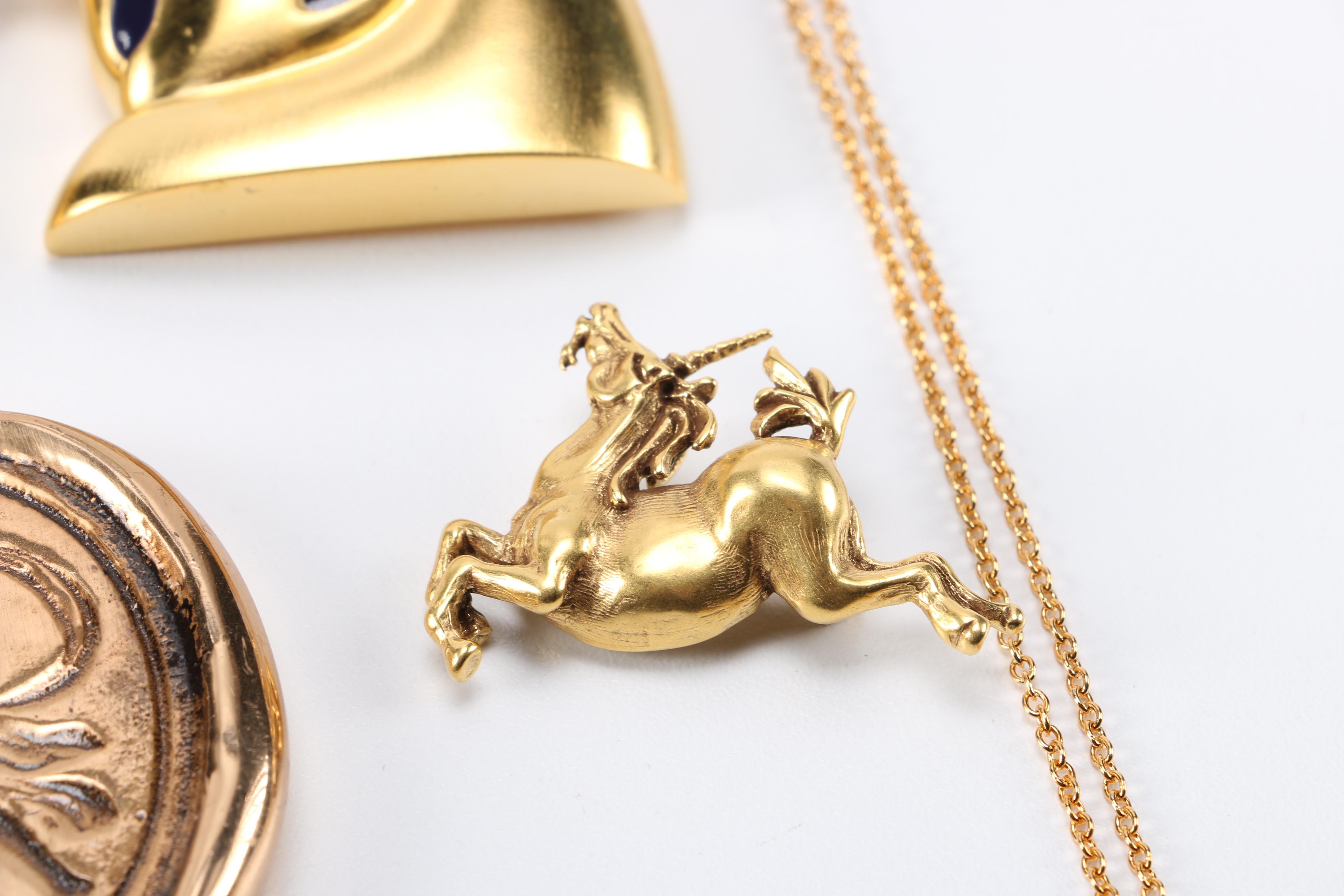 Metropolitan Museum of Art Gold Tone Jewelry and More