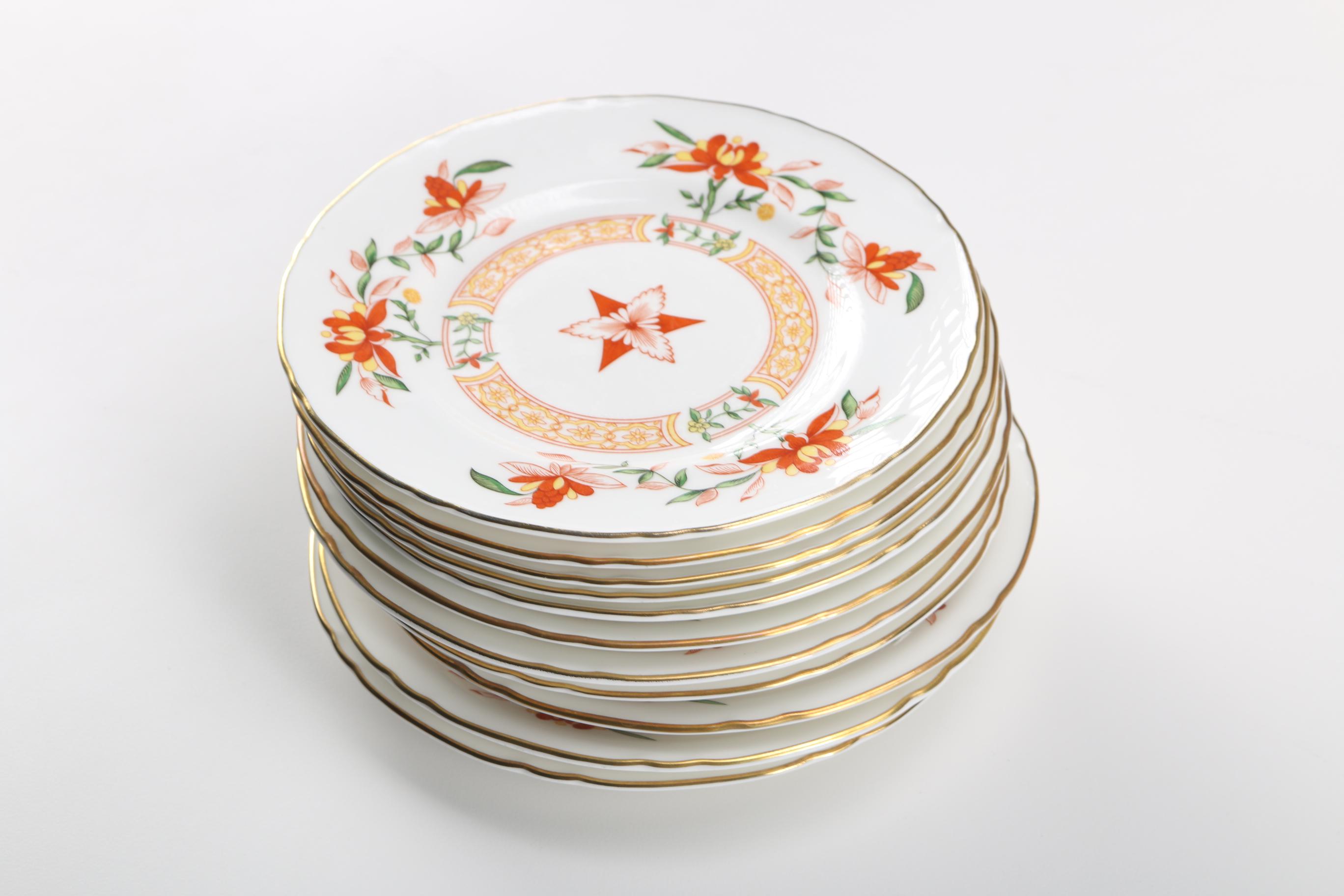 Royal Worchester "Chamberlain" Dining Set