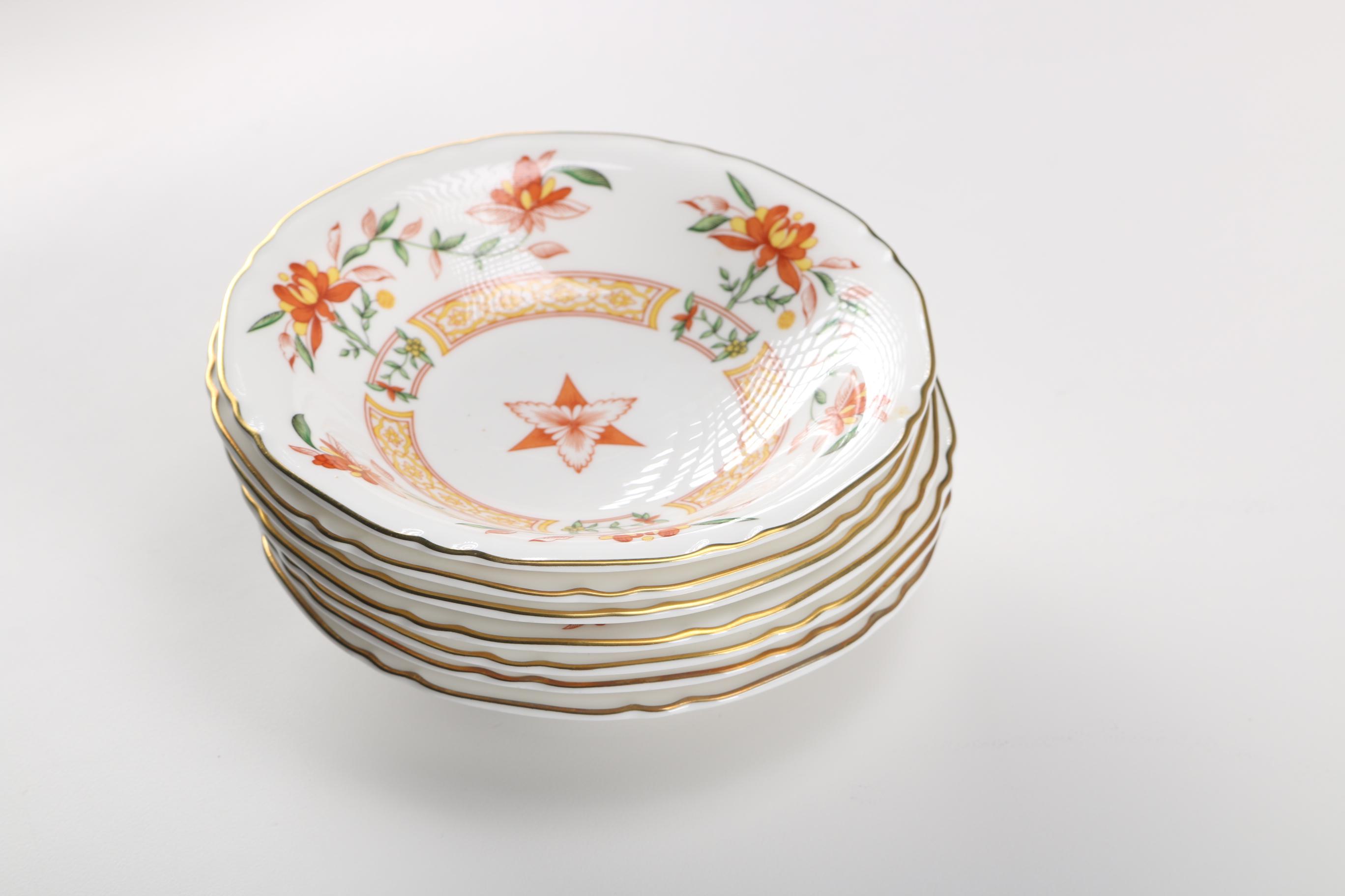 Royal Worchester "Chamberlain" Dining Set