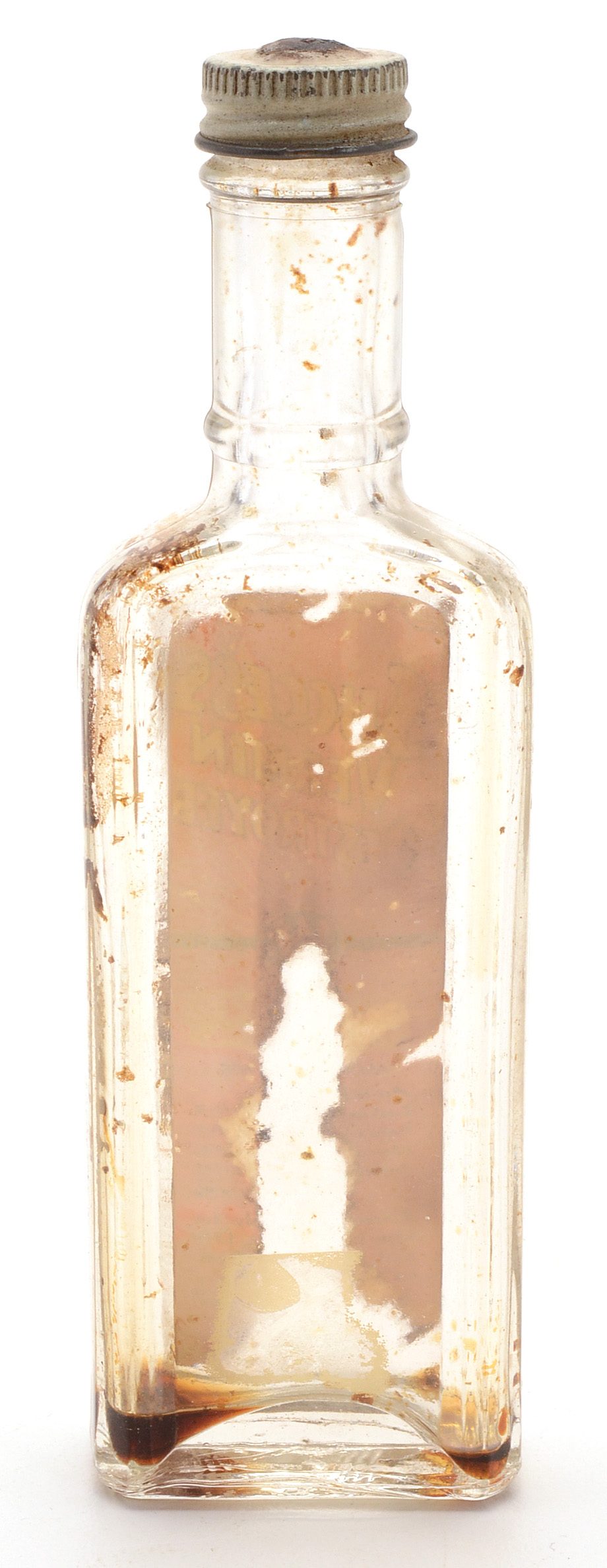 Five Vintage Medicine Bottles with Labels