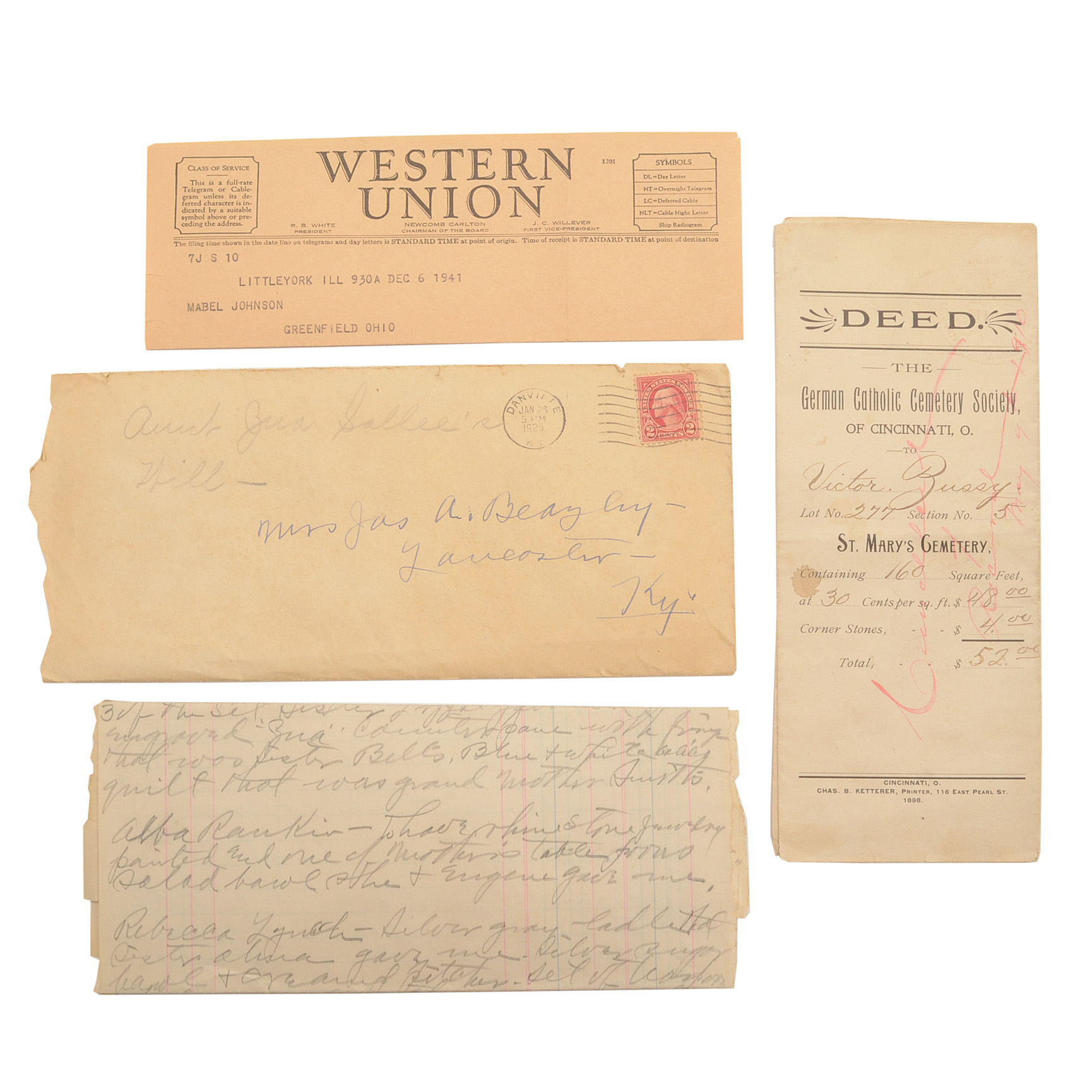 Collectible Funeral Ephemera