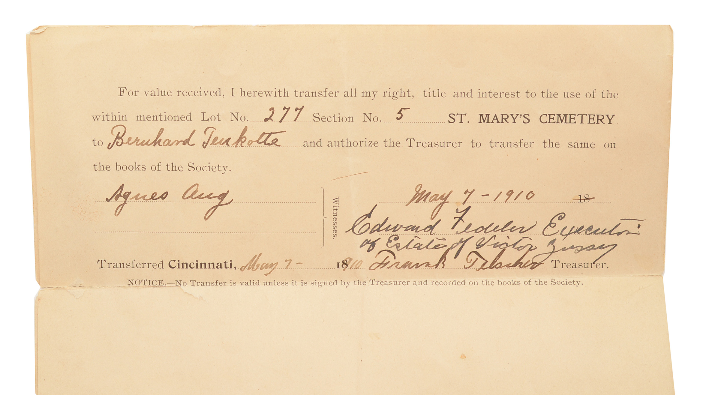 Collectible Funeral Ephemera