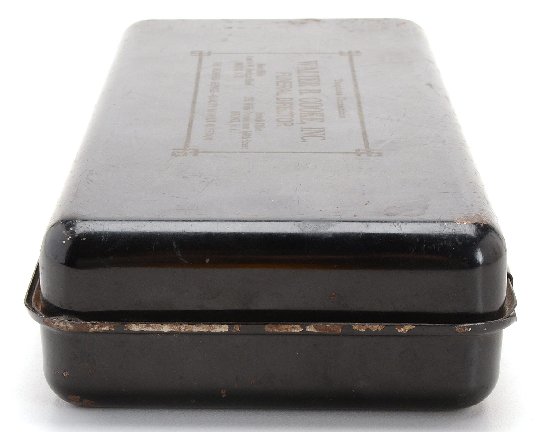 Metal Funeral Director Box