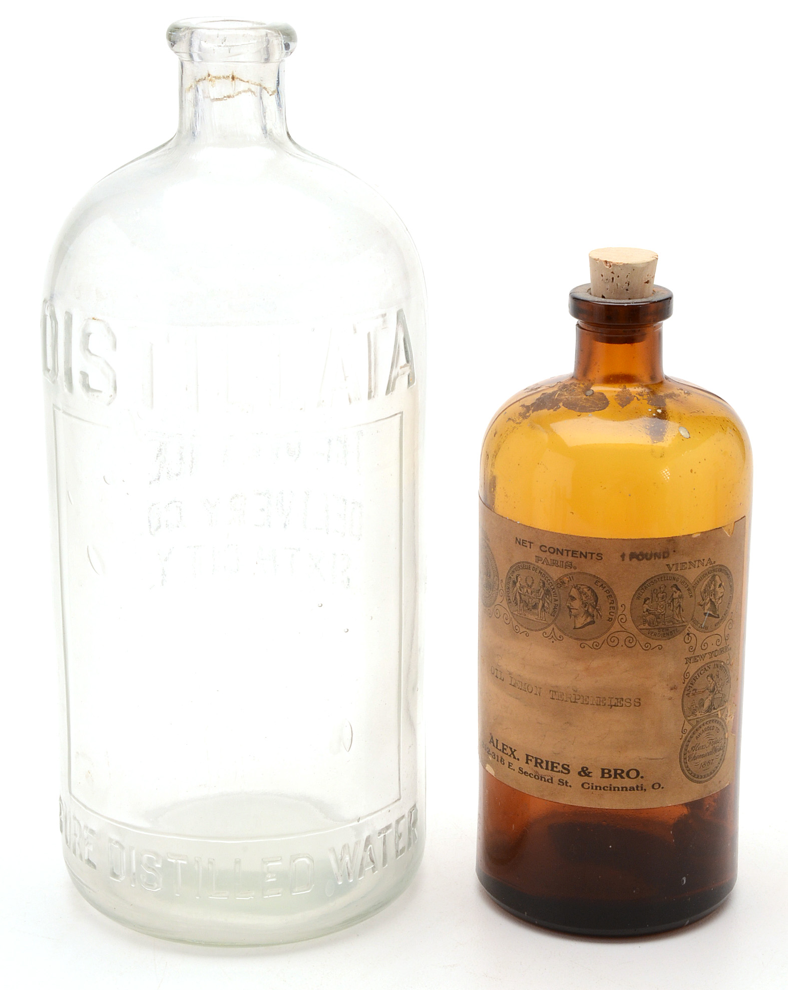 Collection of Nine Vintage Bottles