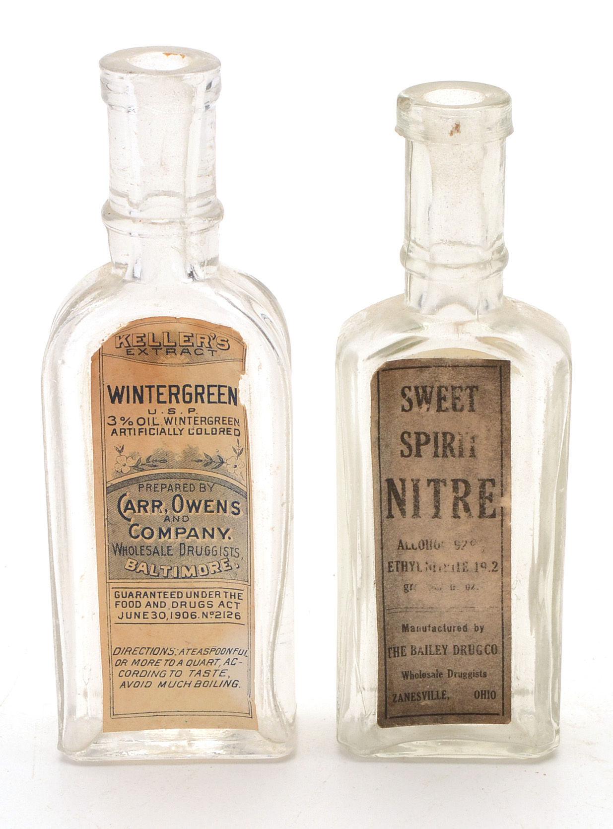 Collection of Nine Vintage Bottles