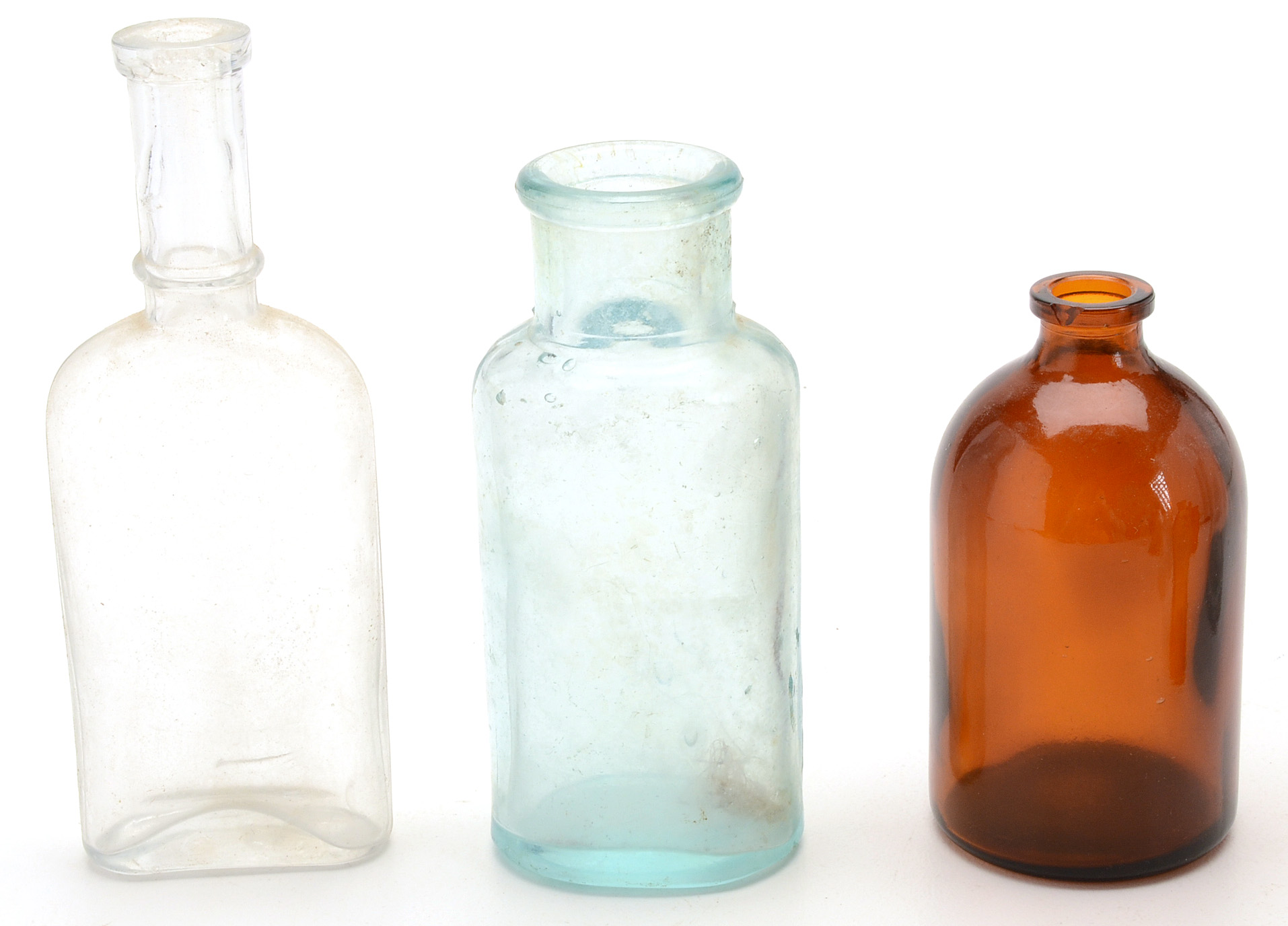 Collection of Seventeen Small Vintage Bottles