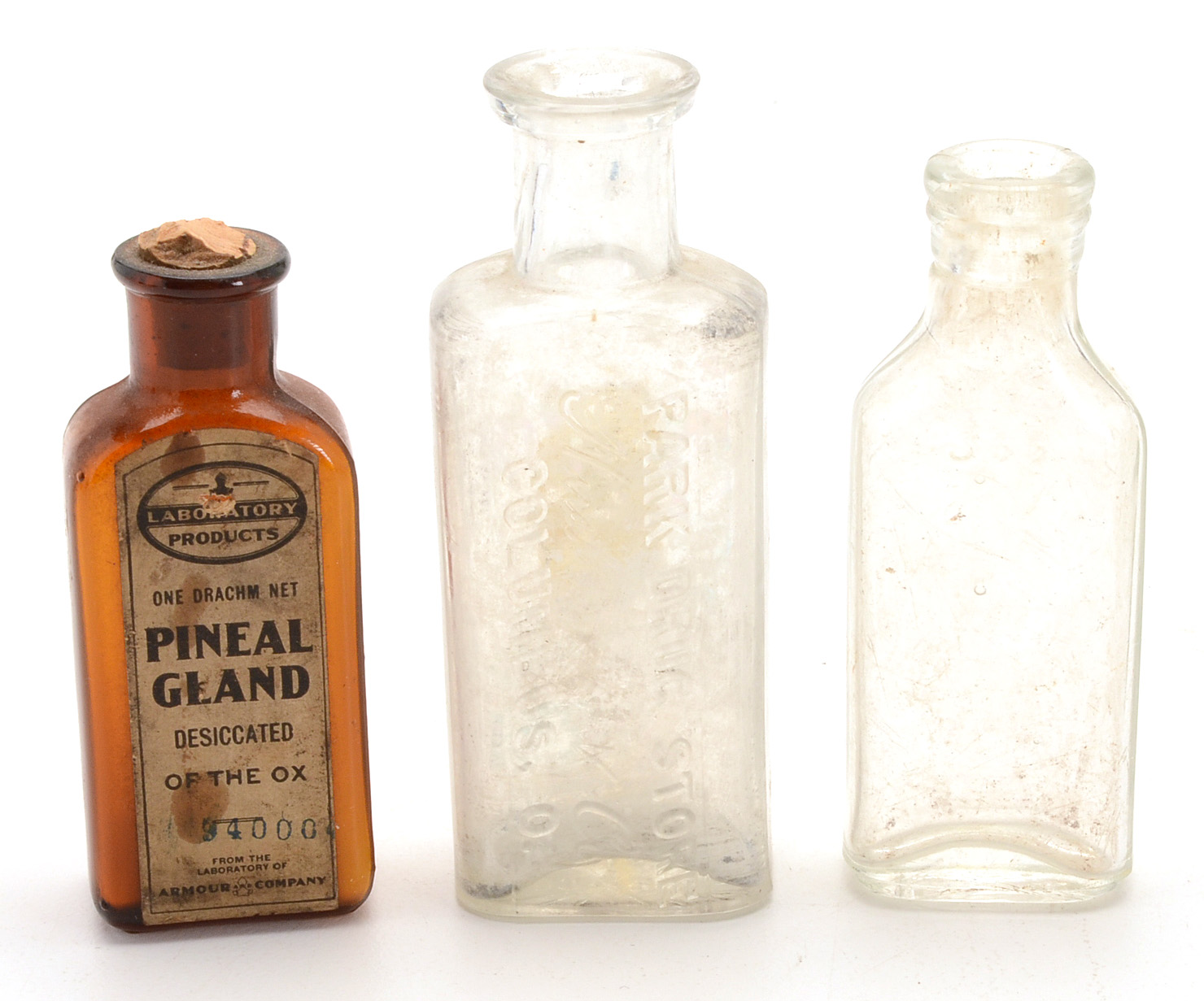 Collection of Seventeen Small Vintage Bottles