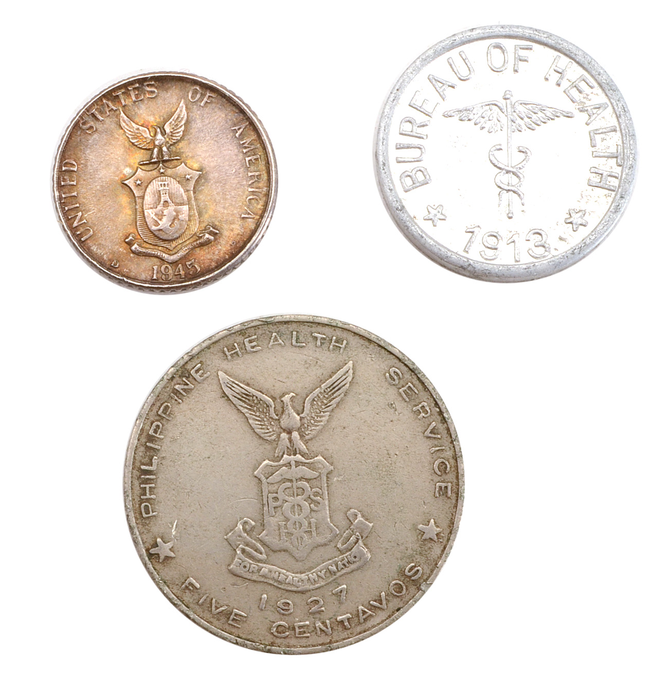 Leprosy Memorabilia Incl. Leper Colony Coins, Pete the Pig Bank