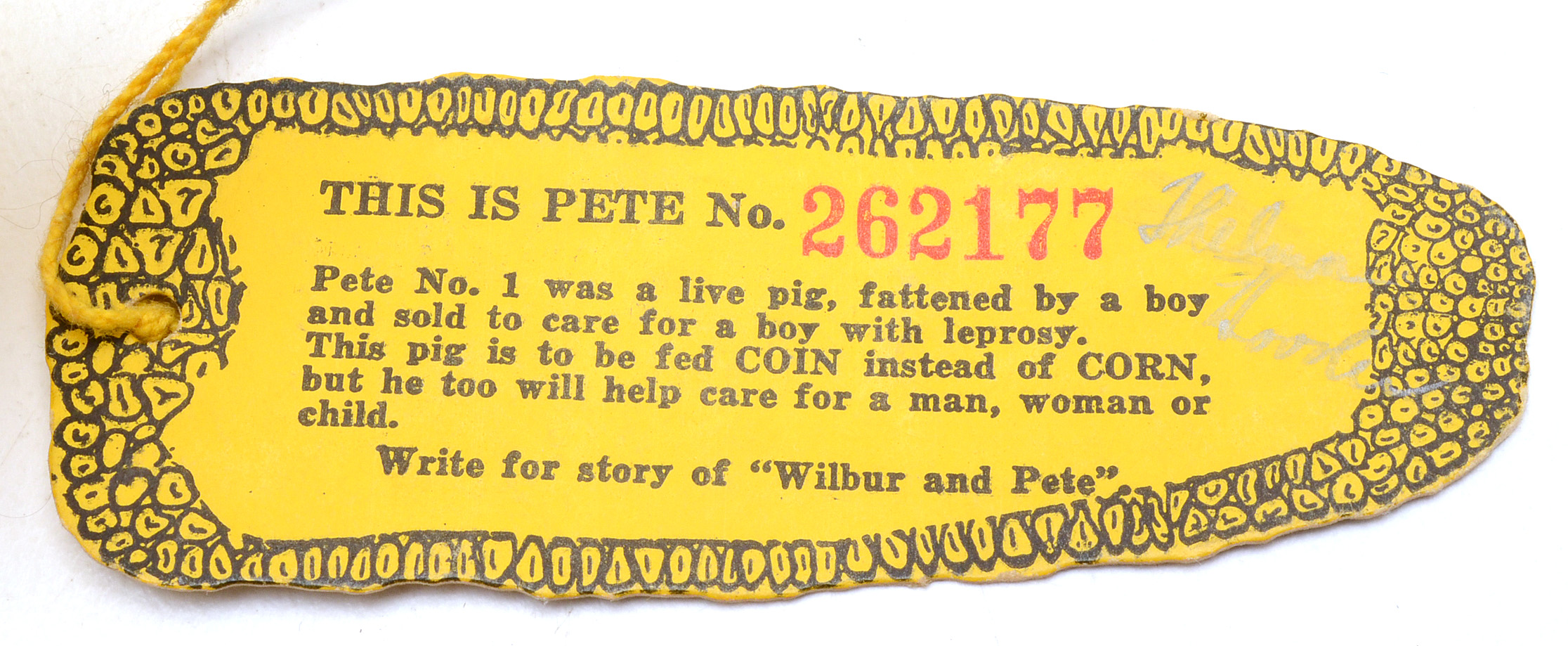 Leprosy Memorabilia Incl. Leper Colony Coins, Pete the Pig Bank
