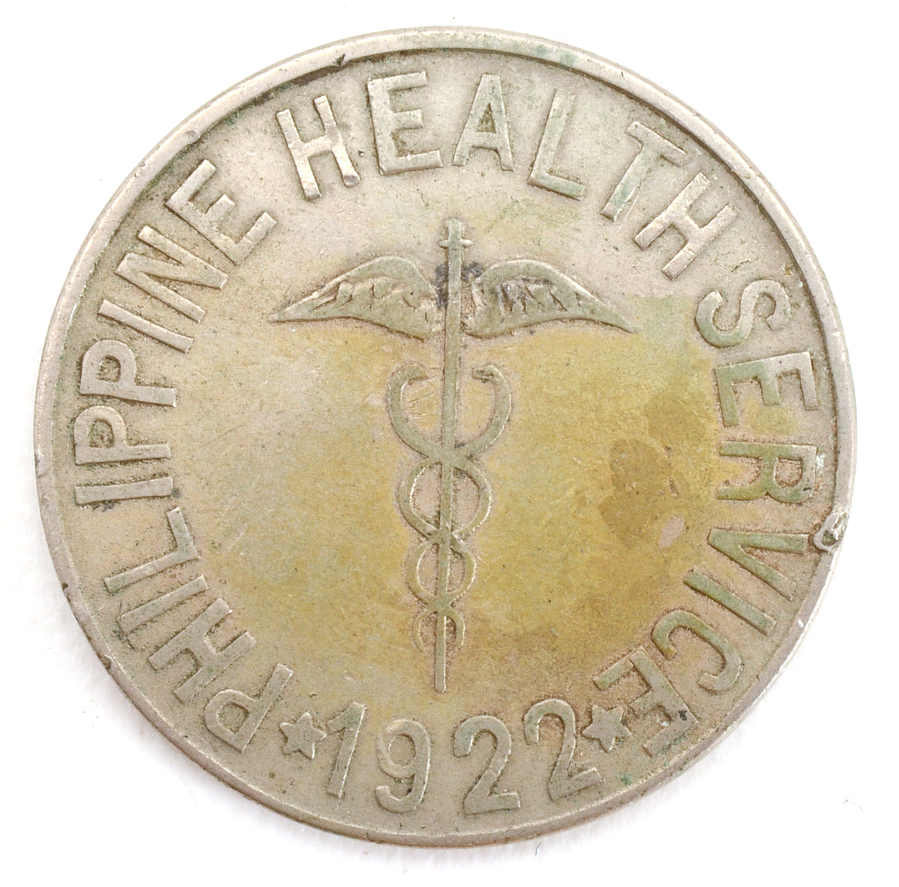 Rare 1922 20 Centavos Culion Leper Colony Coin from Philippines