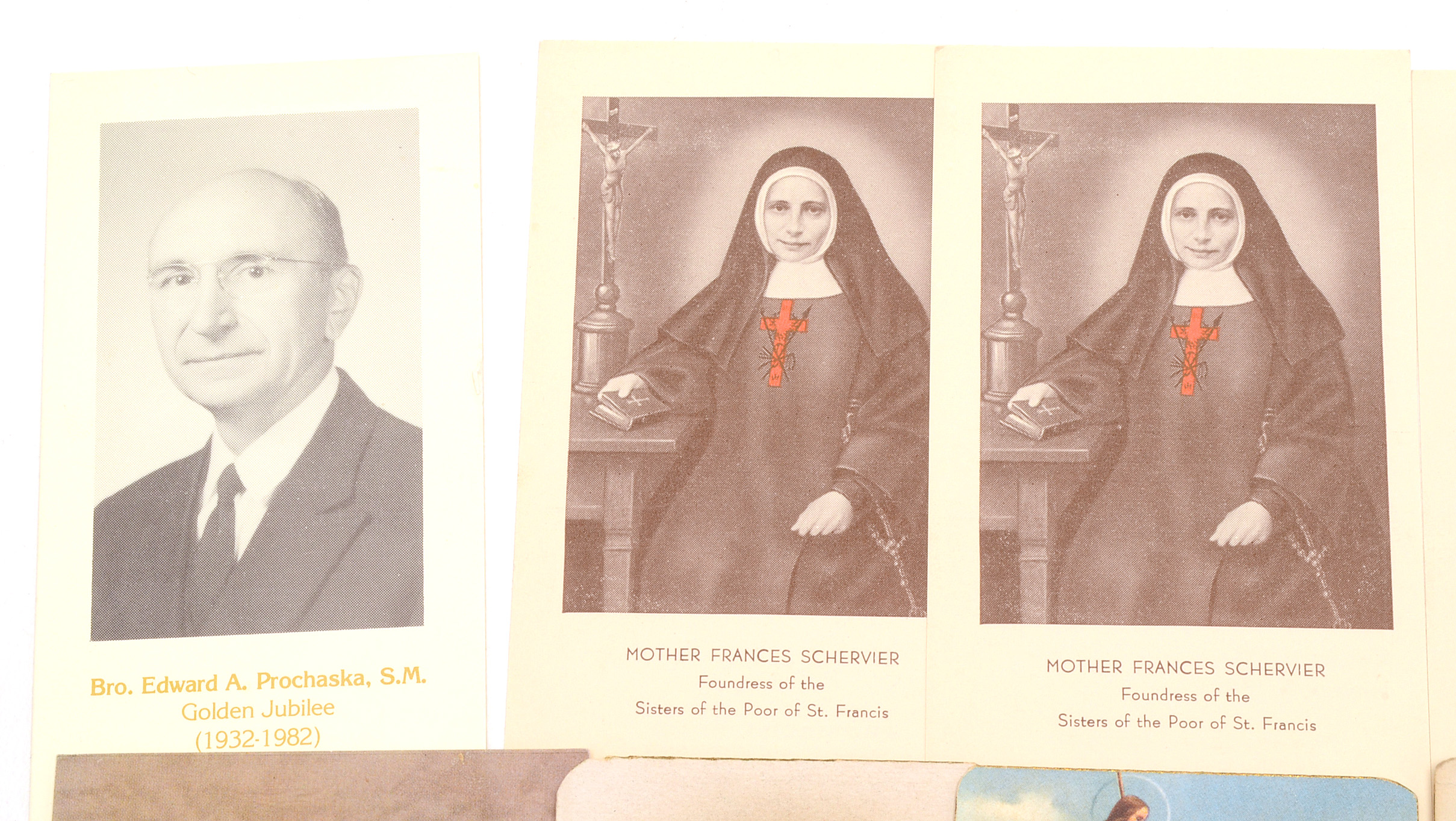 Collection of Vintage Prayer Cards