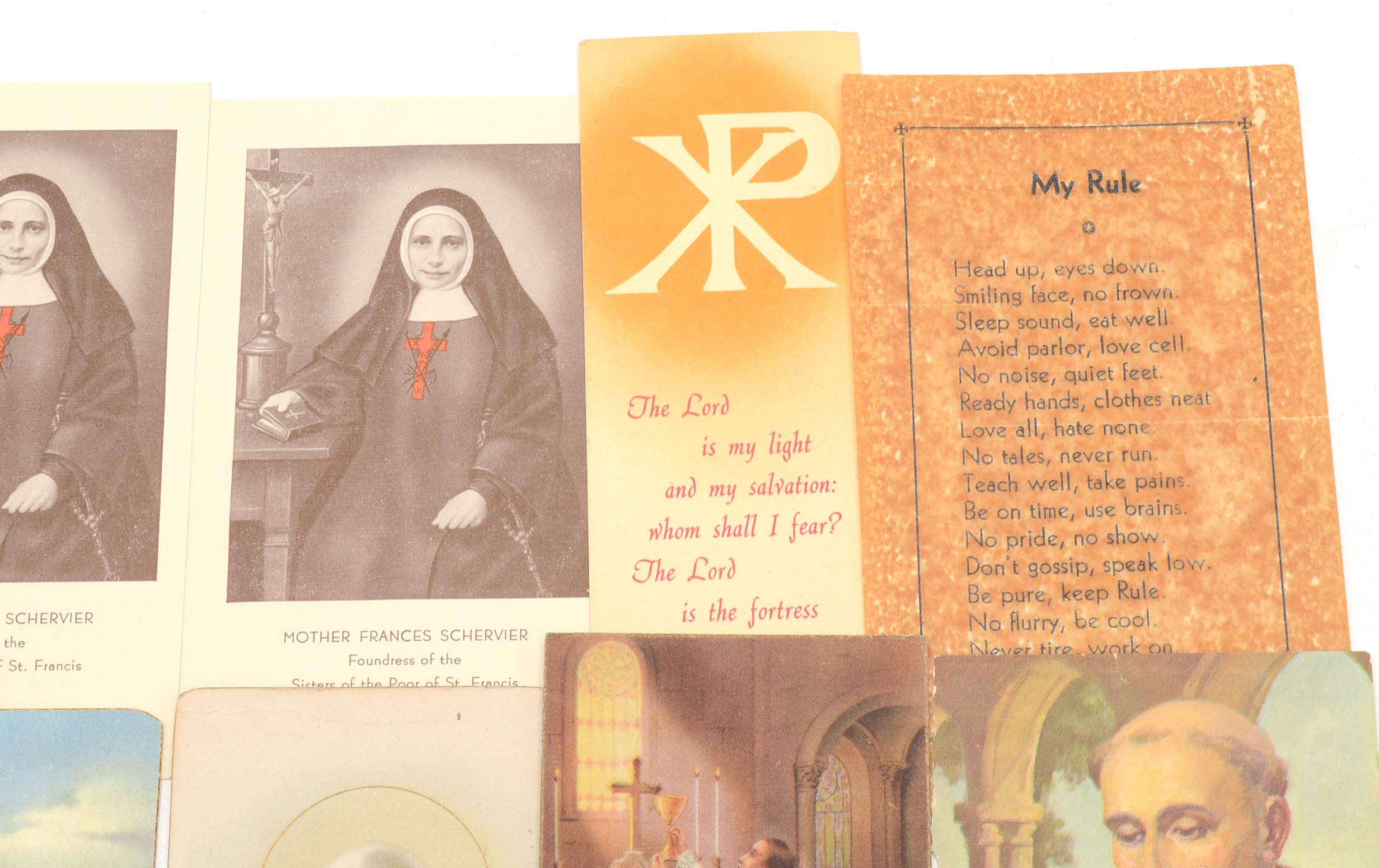 Collection of Vintage Prayer Cards