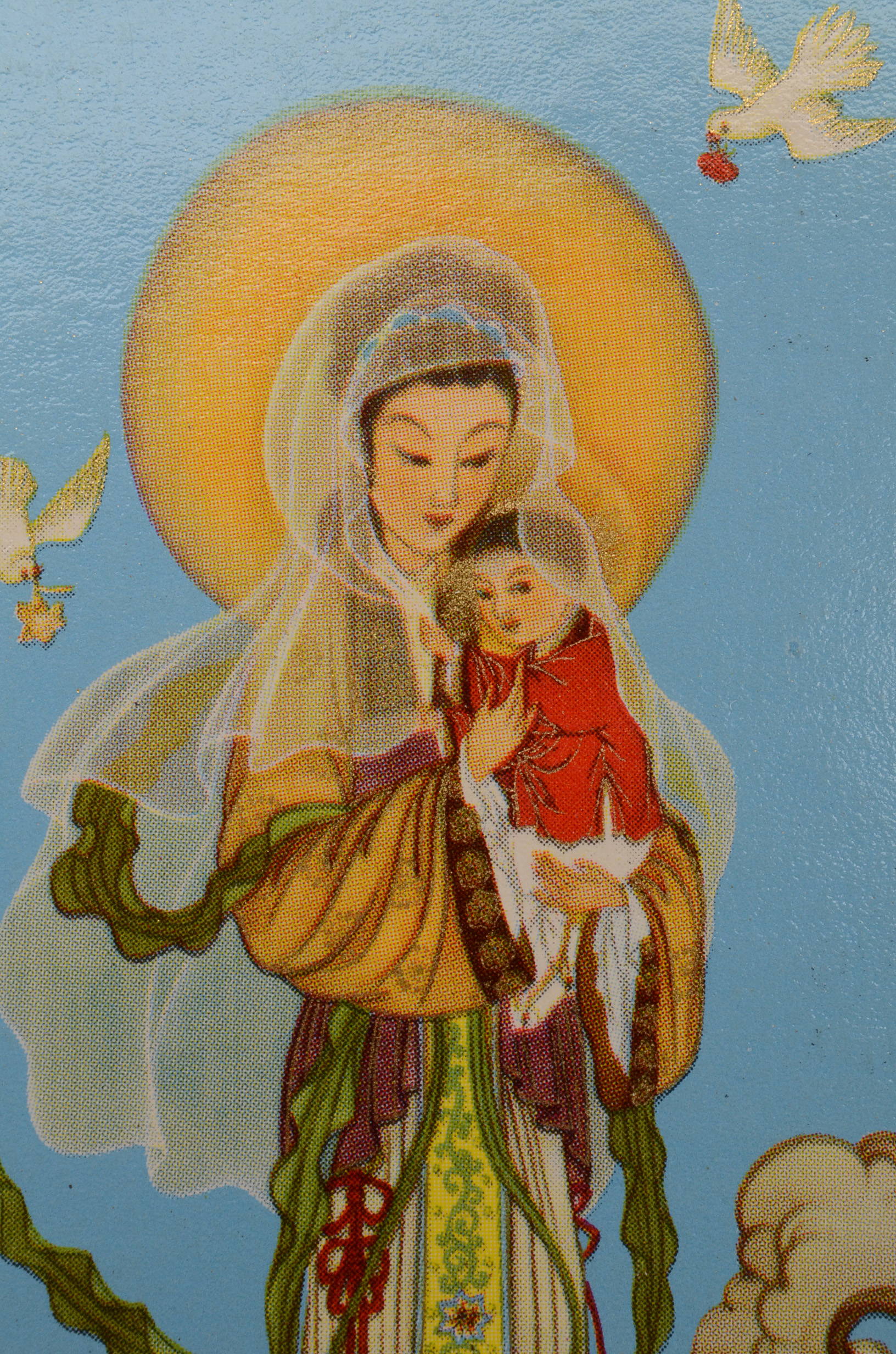 Two Catholic Chinese Prayer Cards
