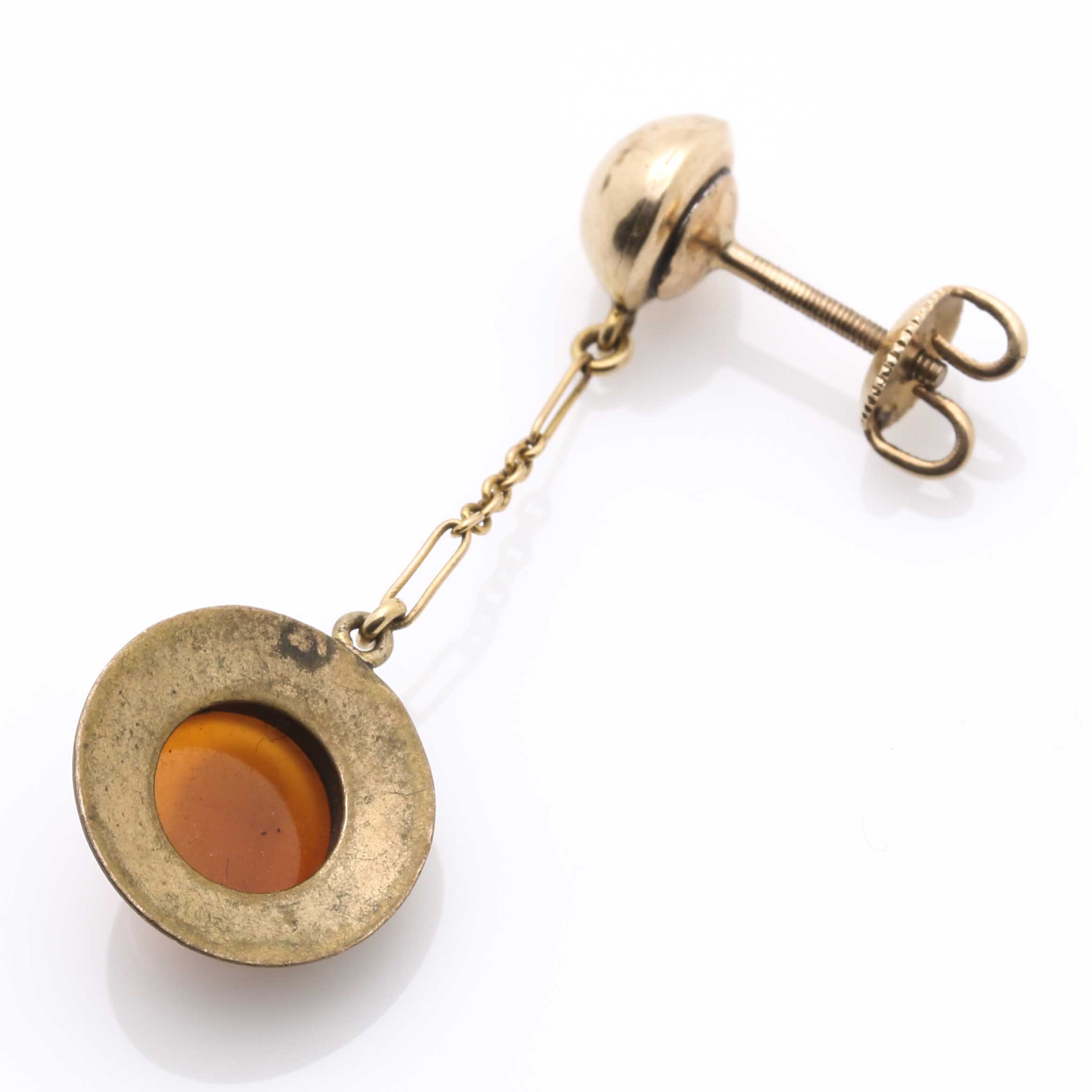 Gold Tone, 10K, and 14K Gold Jewelry With Sardonyx Cameos Featuring Forstner and Gioiello