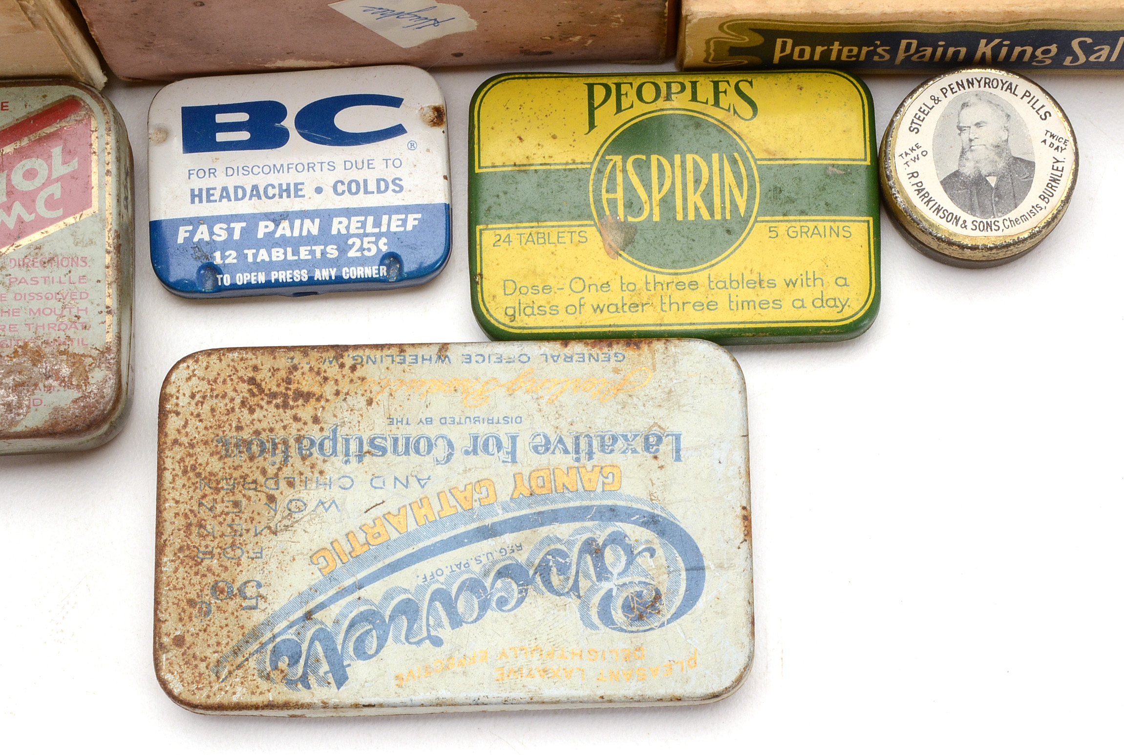 Group of Antique and Vintage Medicinal Advertising