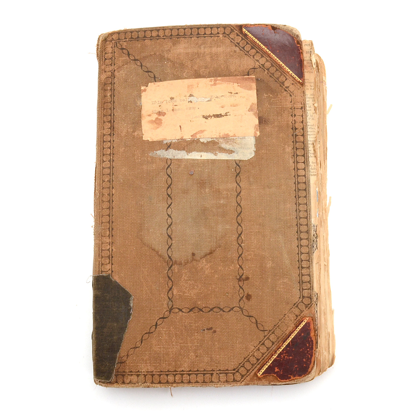 Scrapbook of Early 20th Century Railroad Clippings