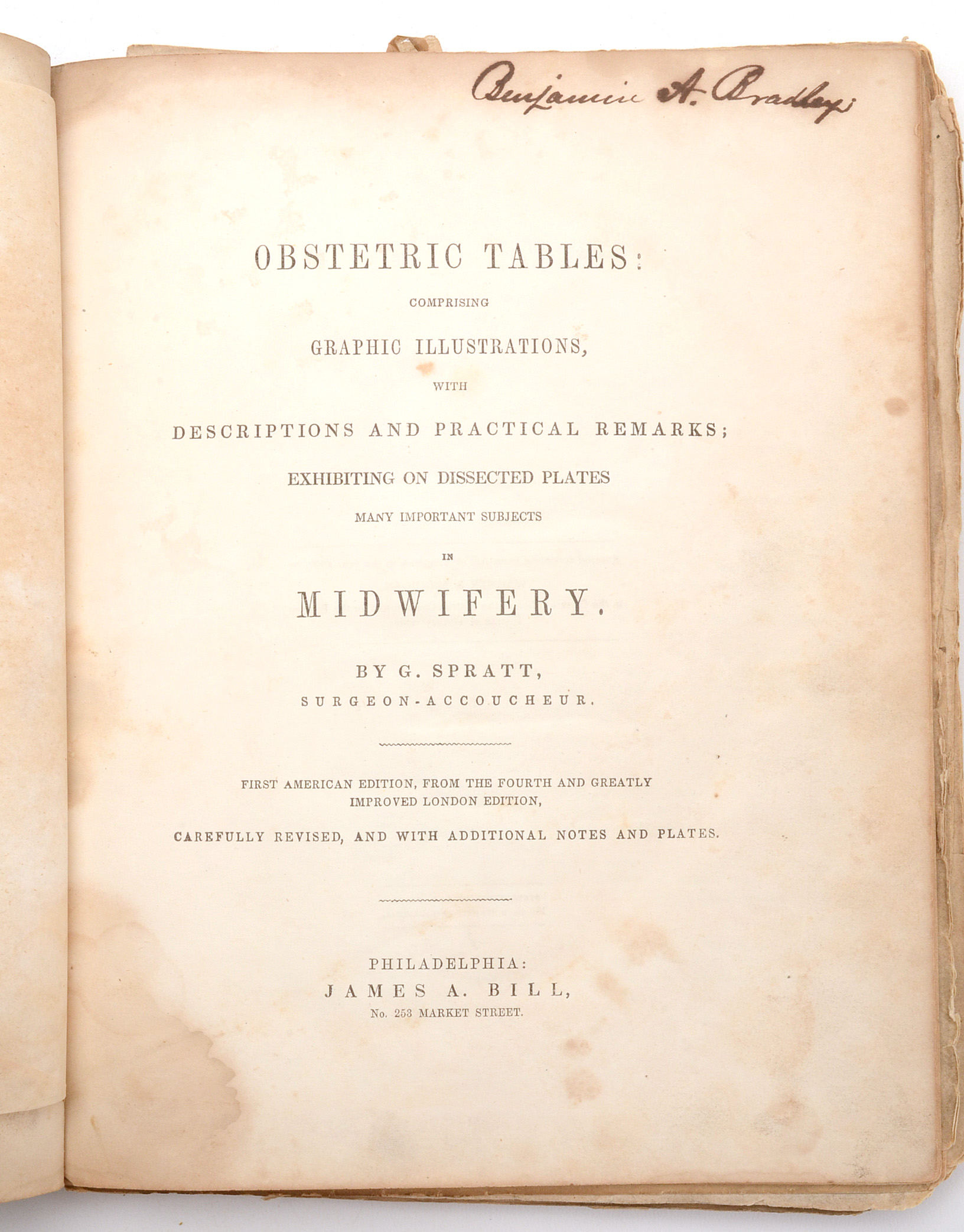 1850 Book on Midwifery and Obstetrics