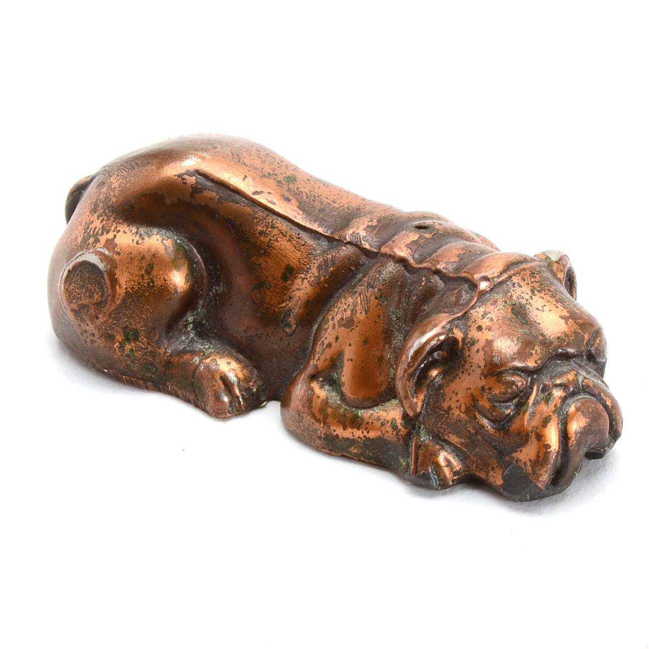 Crane & Breed Casket Company Bulldog Paperweight