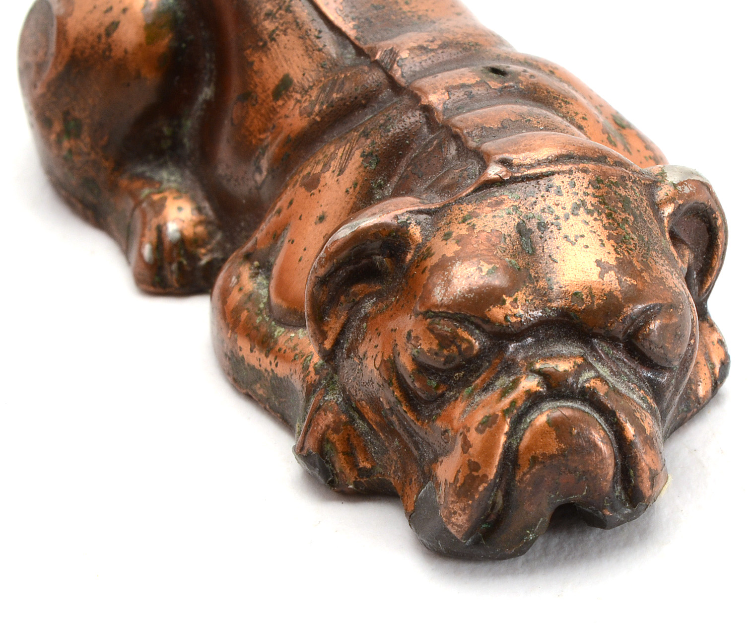 Crane & Breed Casket Company Bulldog Paperweight
