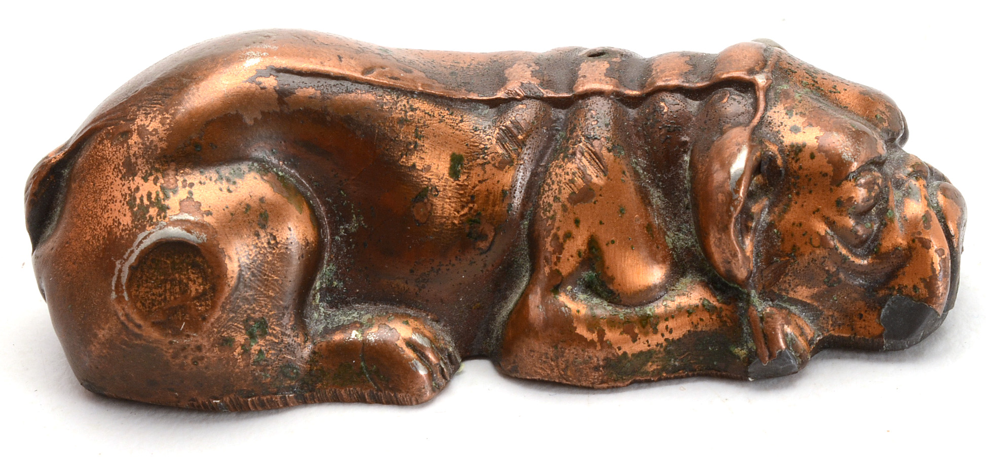 Crane & Breed Casket Company Bulldog Paperweight