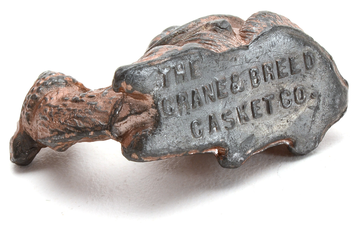 Crane & Breed Casket Company Camel Paperweight