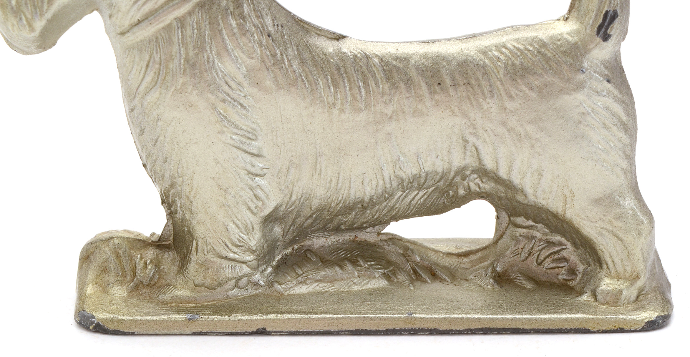Crane & Breed Casket Company Scottish Terrier Paperweight
