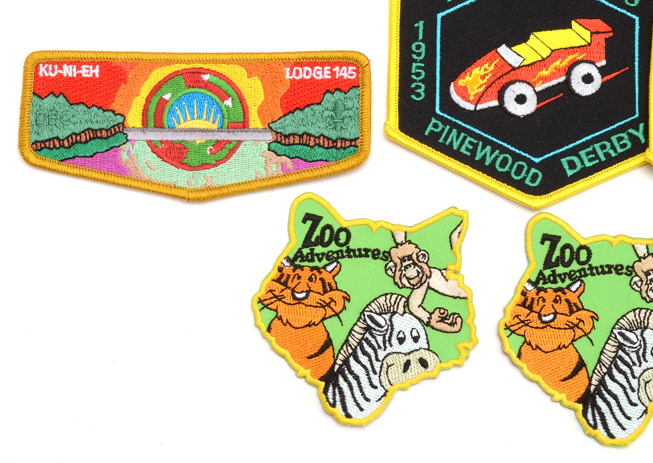 Collection of Boy Scout Iron-On Patches