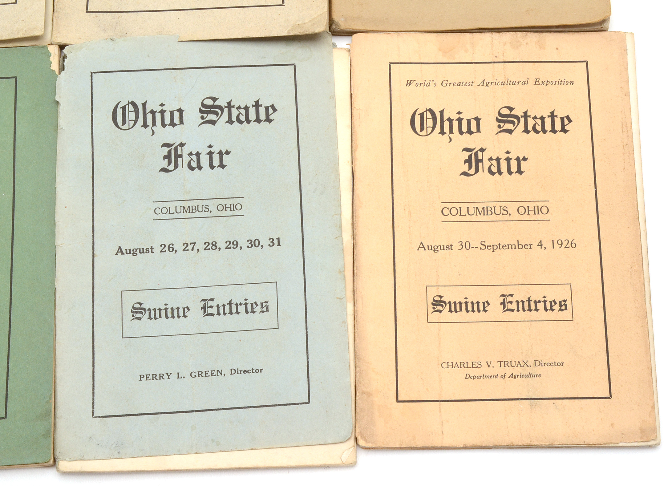 Vintage Ohio State Fair Ephemera and Earth Worm Farming Booklet