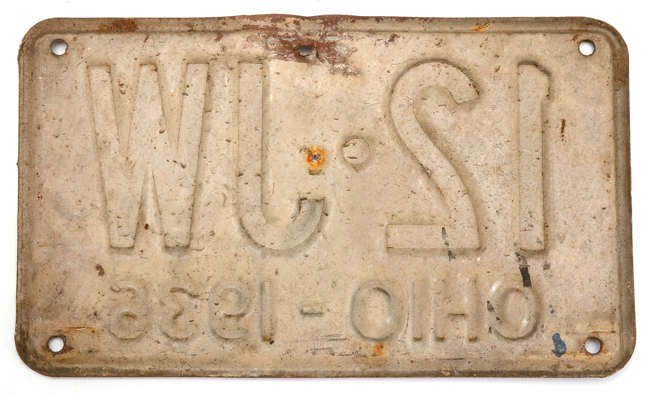 Vintage Ohio License Plates