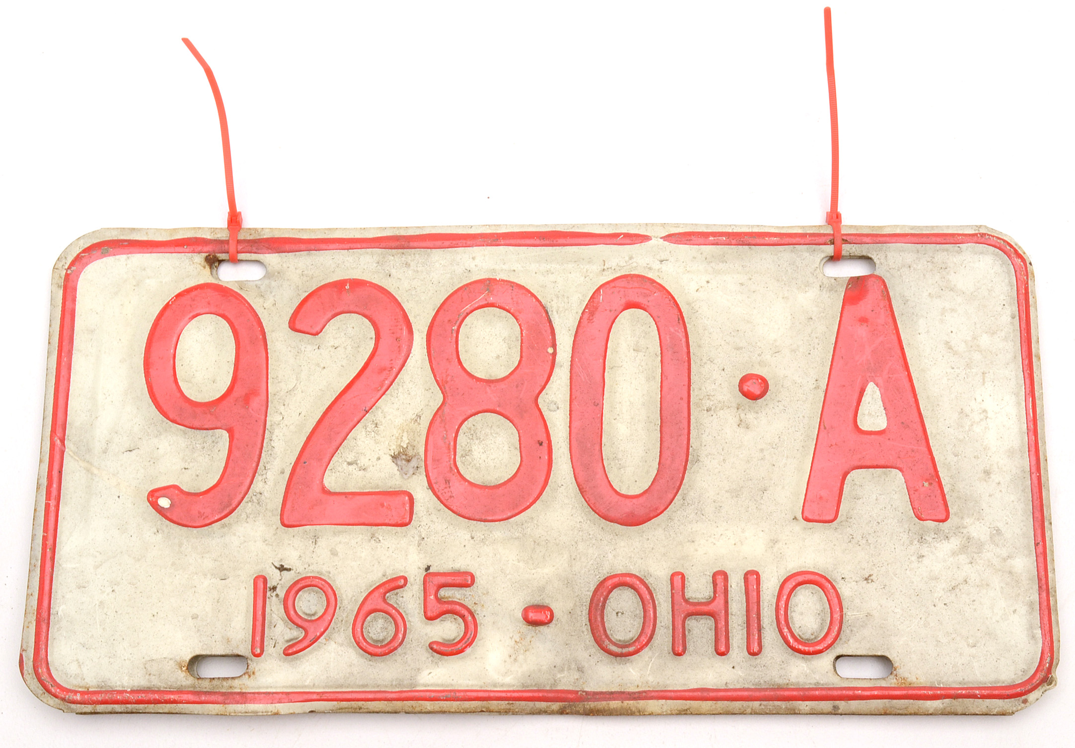 Vintage Ohio License Plates