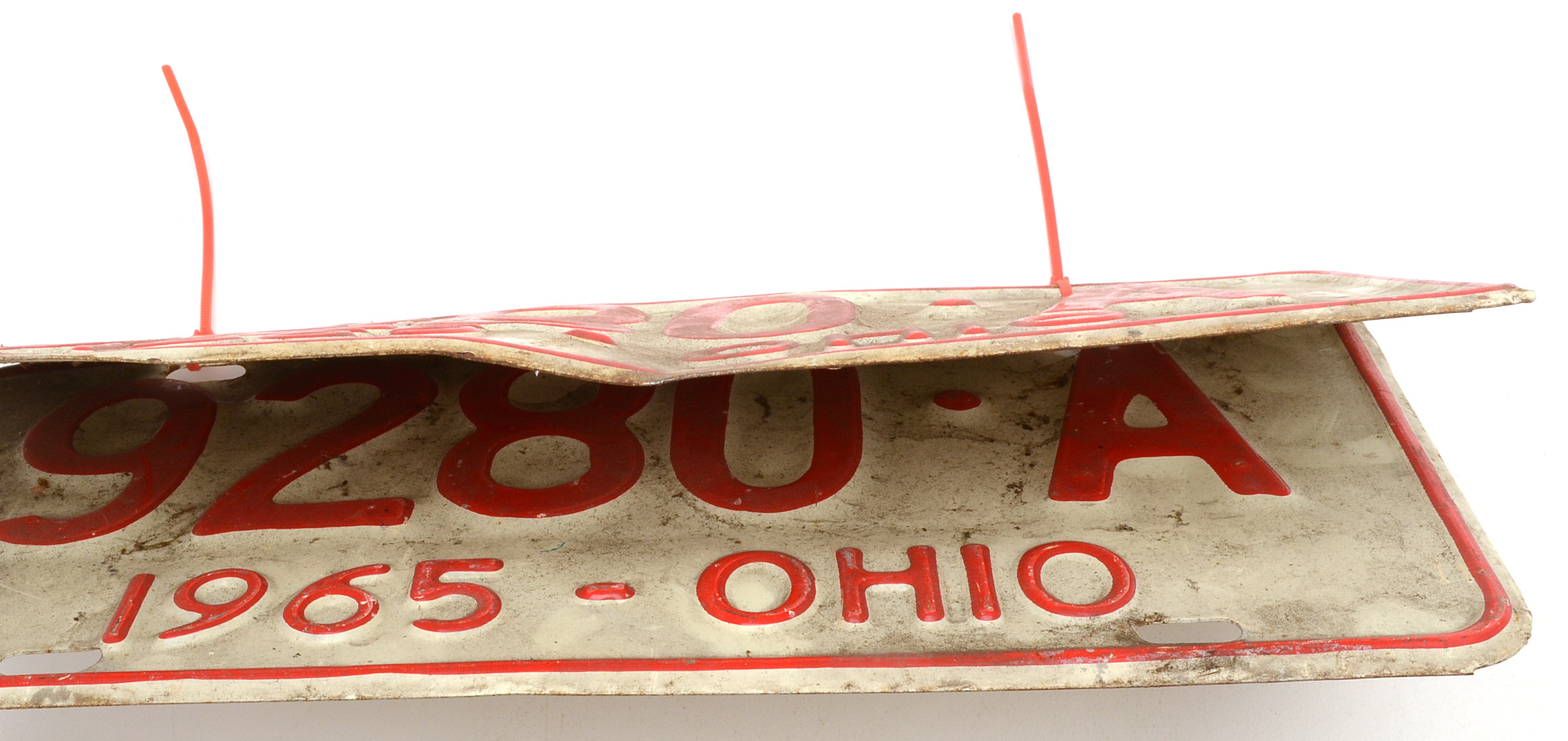 Vintage Ohio License Plates