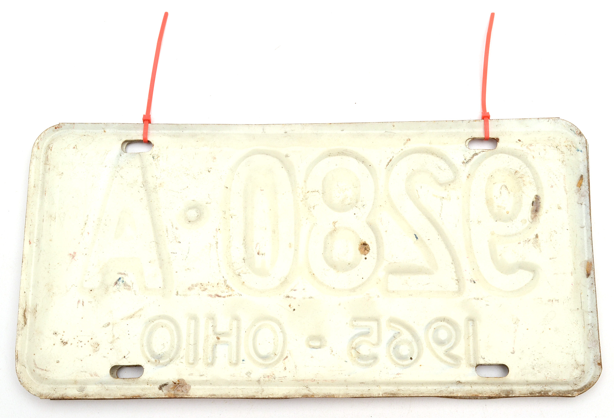 Vintage Ohio License Plates