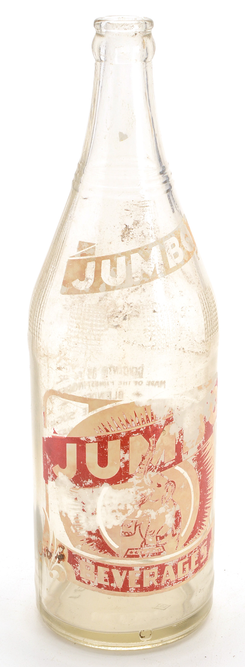 Trio of Vintage Glass Soda and Liqueur Bottles