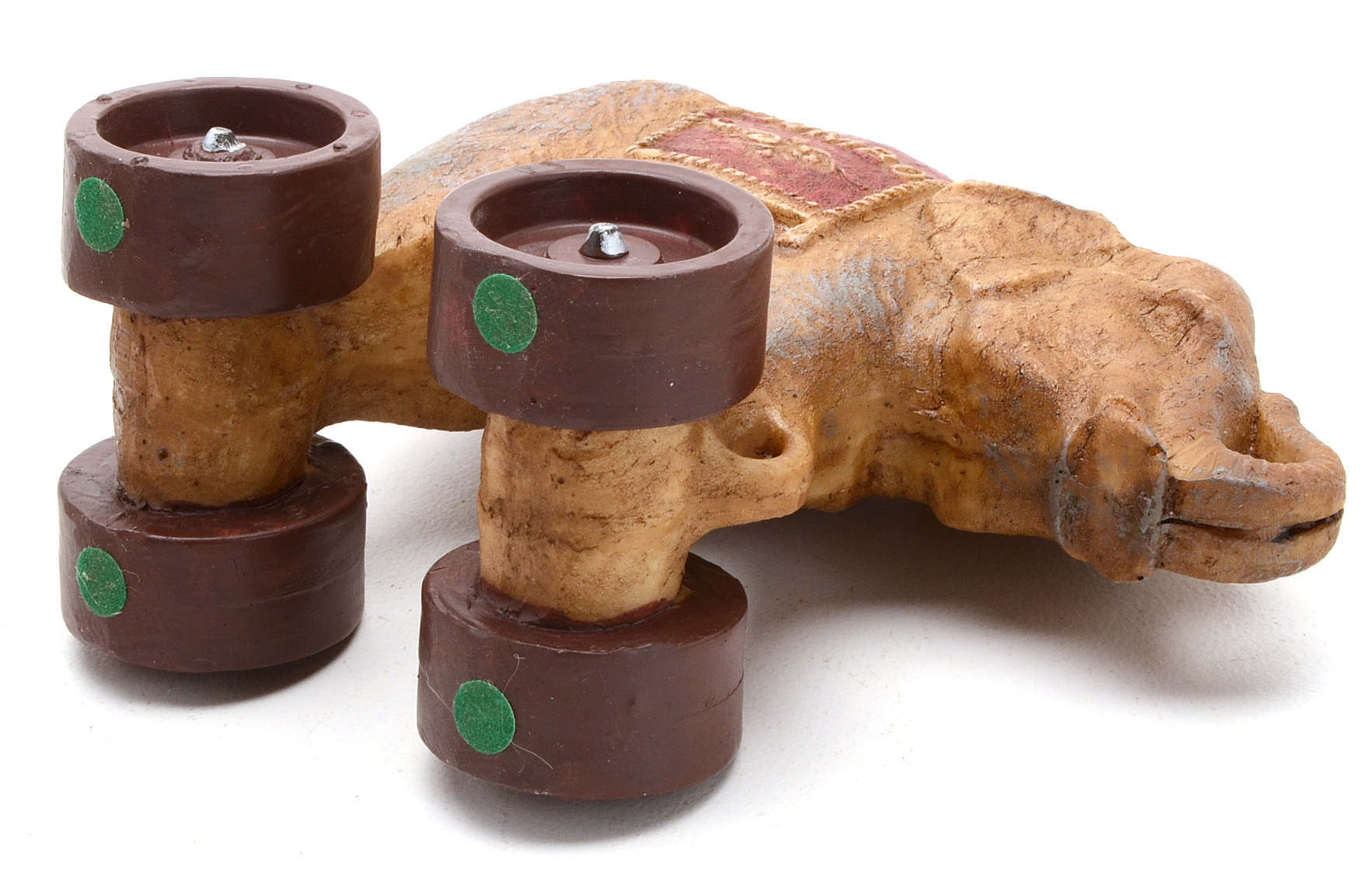 Pair of Vintage Elephant-Themed Children's Collectibles